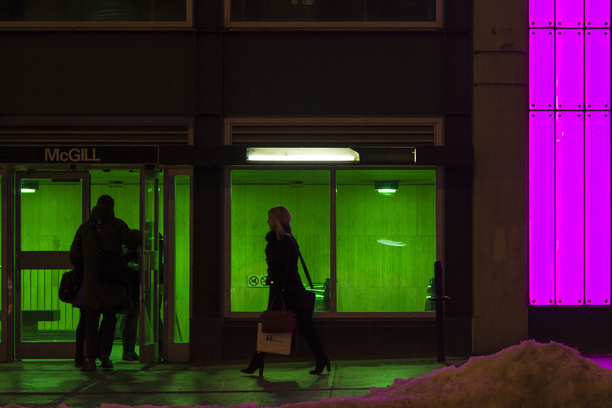 Nikon AF-S Micro-Nikkor 60mm F2.8G ED sample photo. Winter in montréal photography