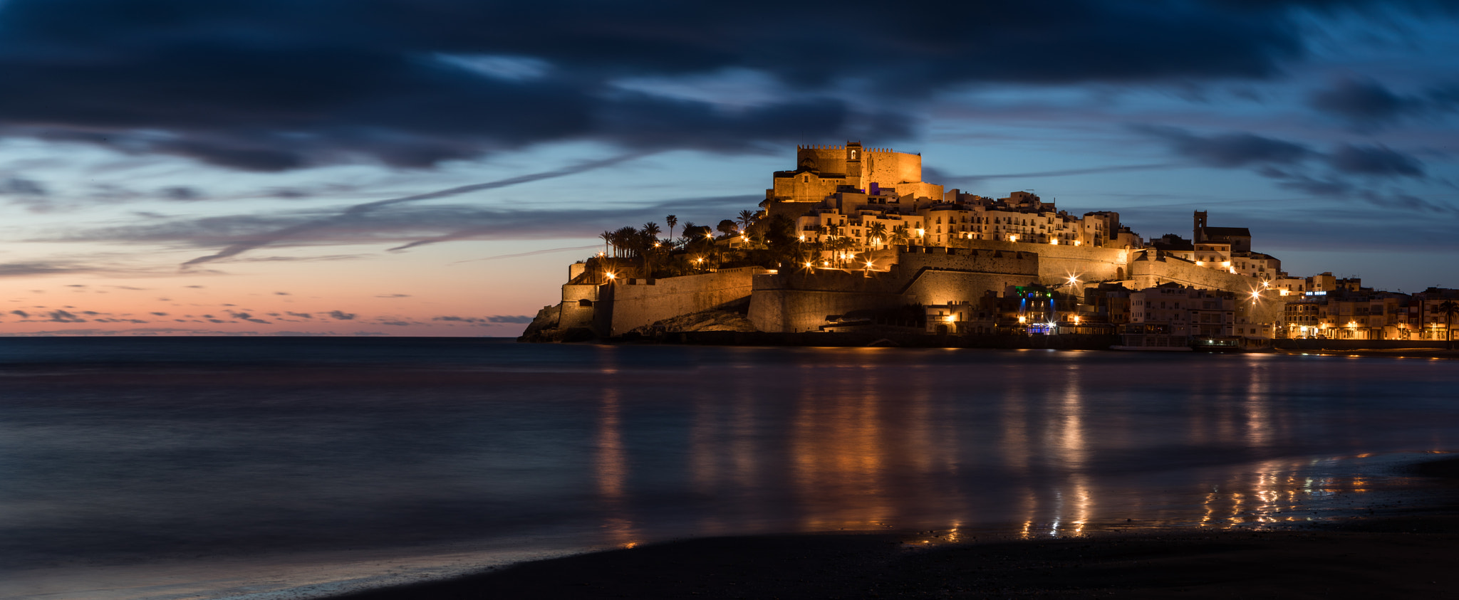 Canon EF 24-70mm F2.8L USM sample photo. Amanecer en peñiscola  photography