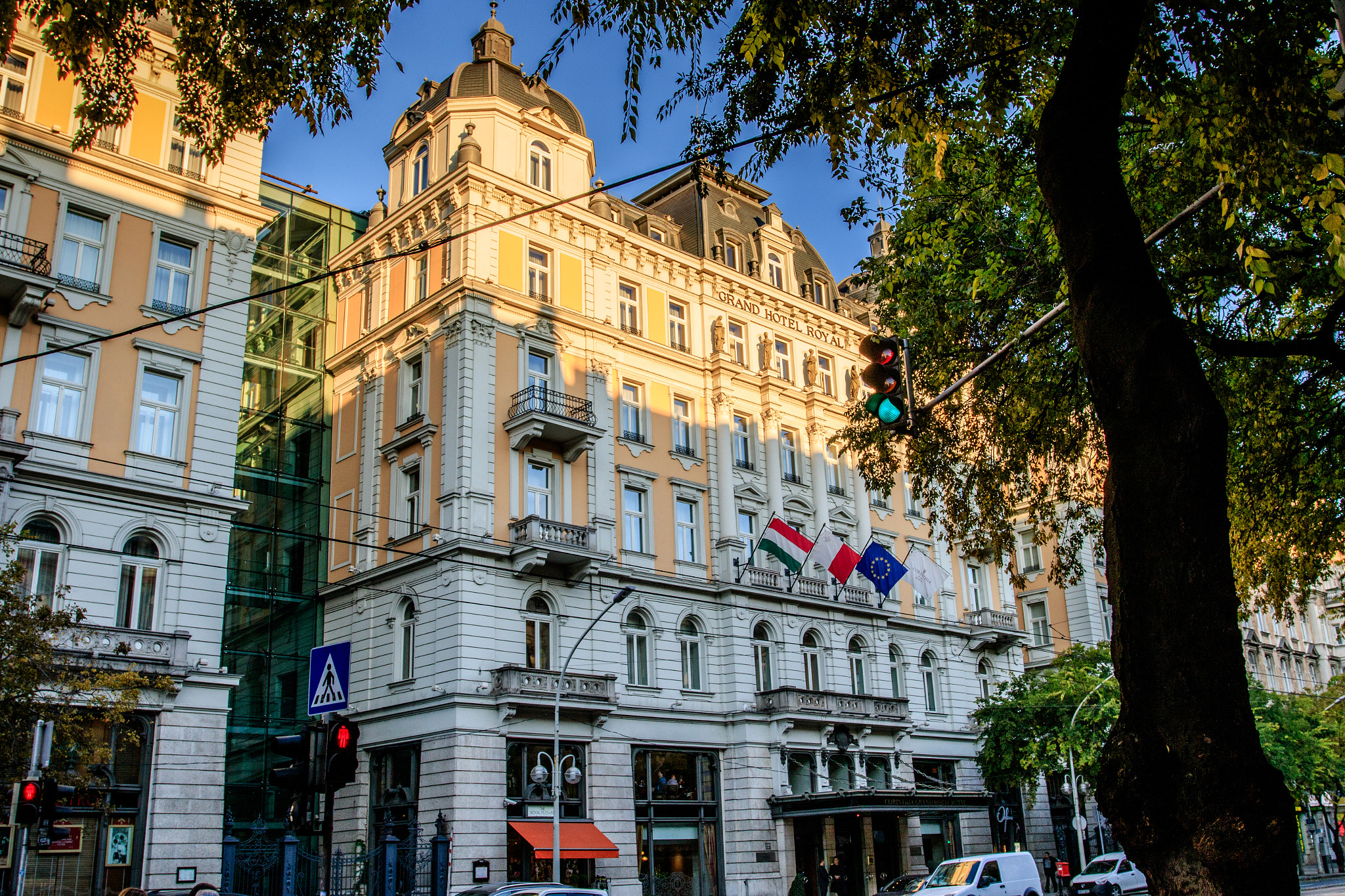 Canon EF 17-40mm F4L USM sample photo. Grand hotel royal in budapest, hungary. this hotel was nearly destroyed in the 1956 hungarian... photography