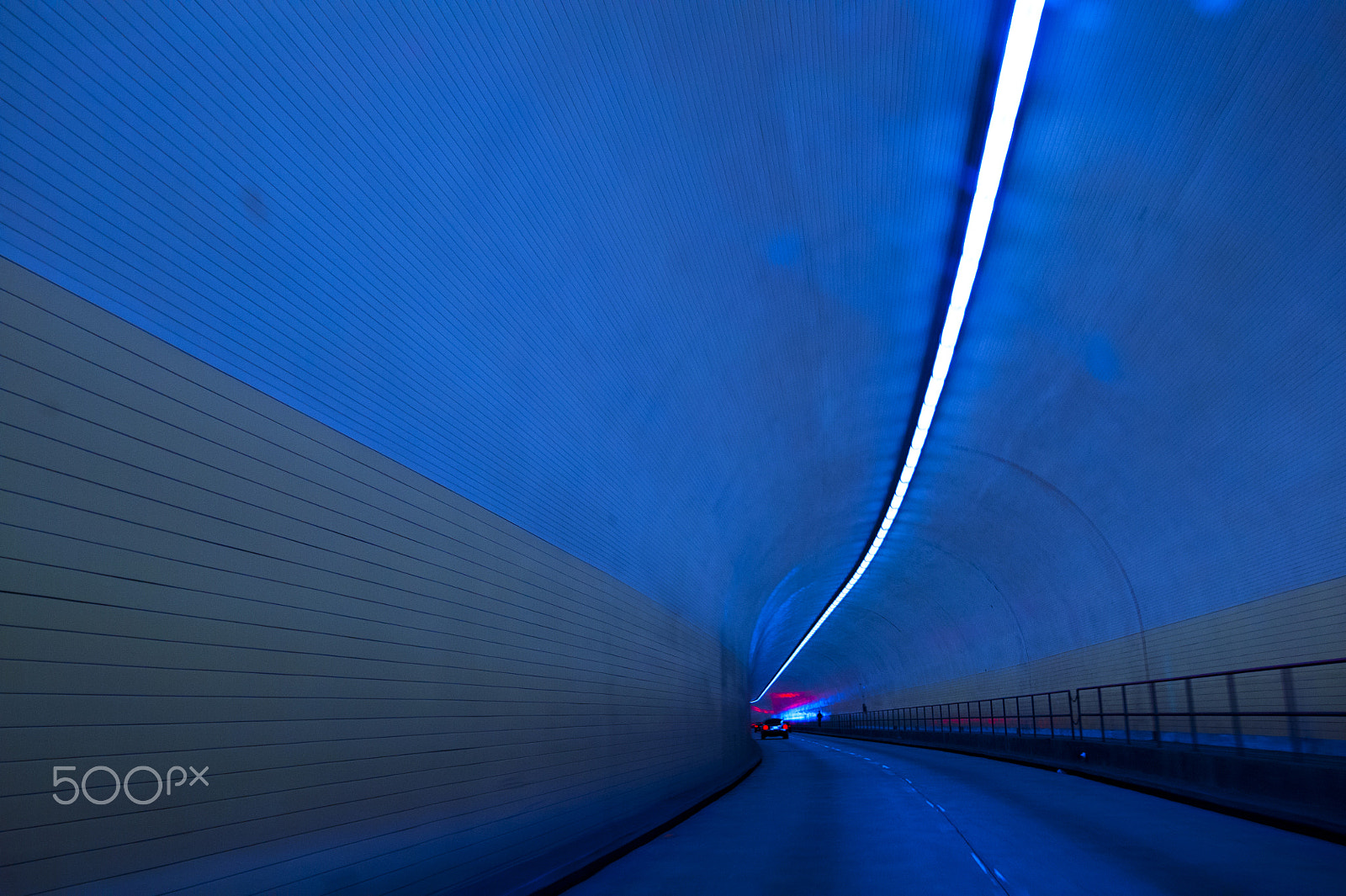 Nikon D3 sample photo. Tunnel photography