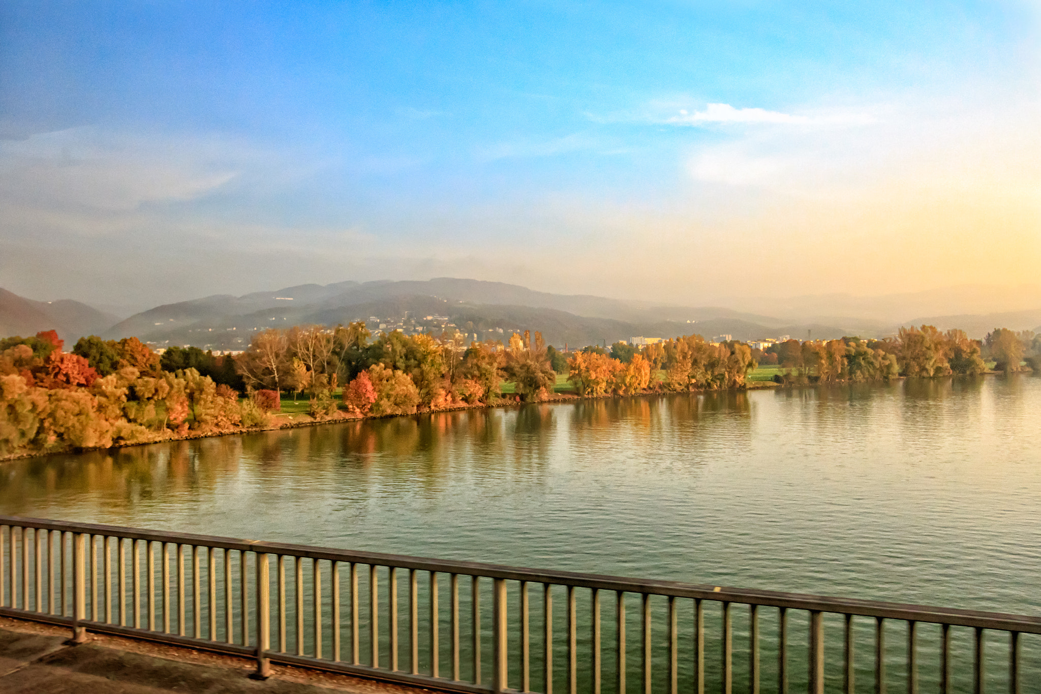 Canon EF 17-40mm F4L USM sample photo. Bavarian mountainside from a moving bus in passau, germany photography