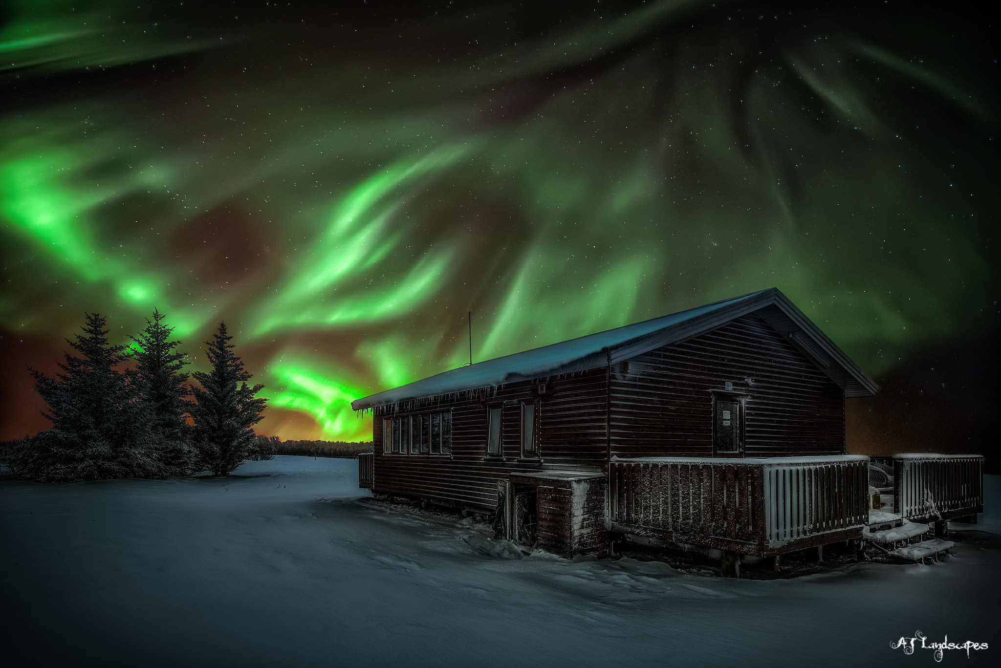 Nikon AF-S Nikkor 14-24mm F2.8G ED sample photo. Norther lights photography