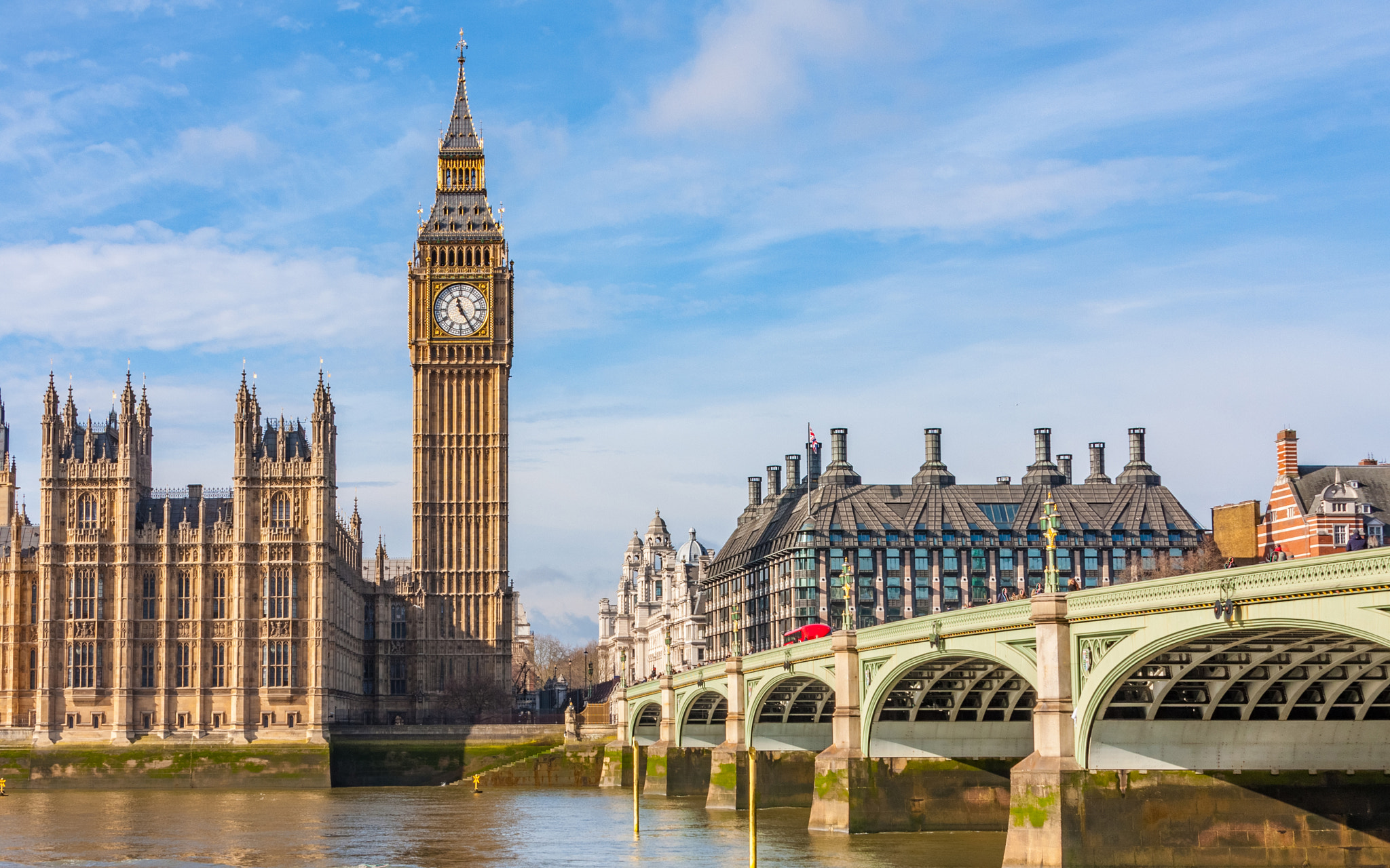 Canon EF 28-135mm F3.5-5.6 IS USM sample photo. Big ben, south bank of the thames photography