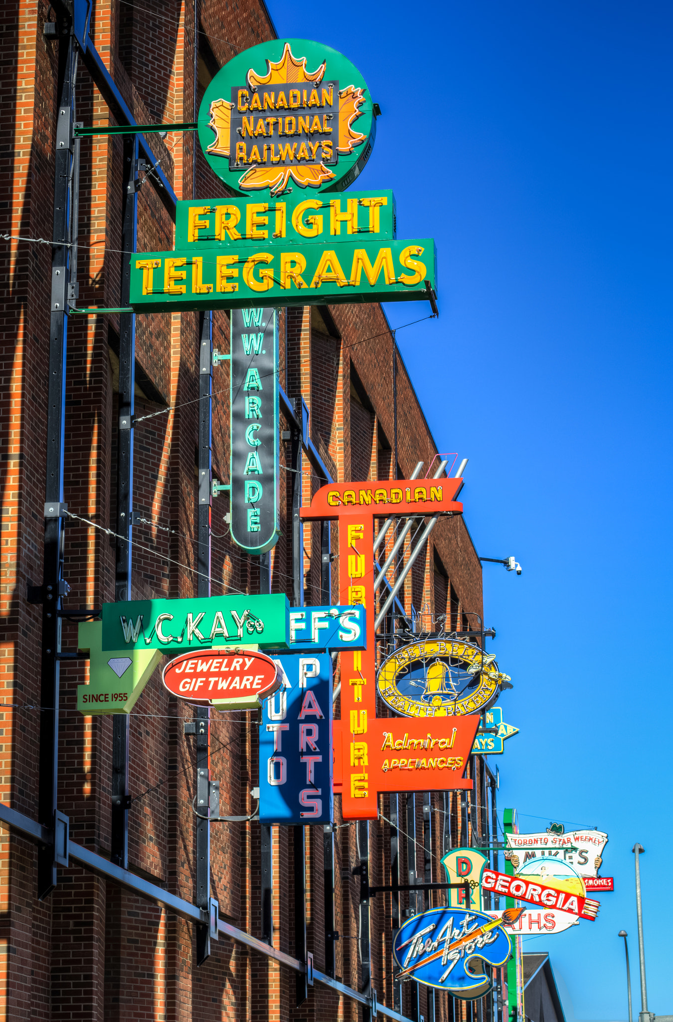 Canon EF 50mm F1.4 USM sample photo. Neon signs of edmonton photography