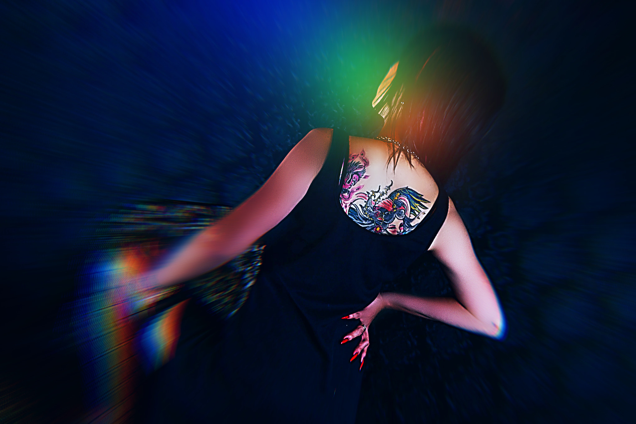 Canon EF 24-105mm F4L IS USM sample photo. Sarasvatī〜tatto art〜 photography
