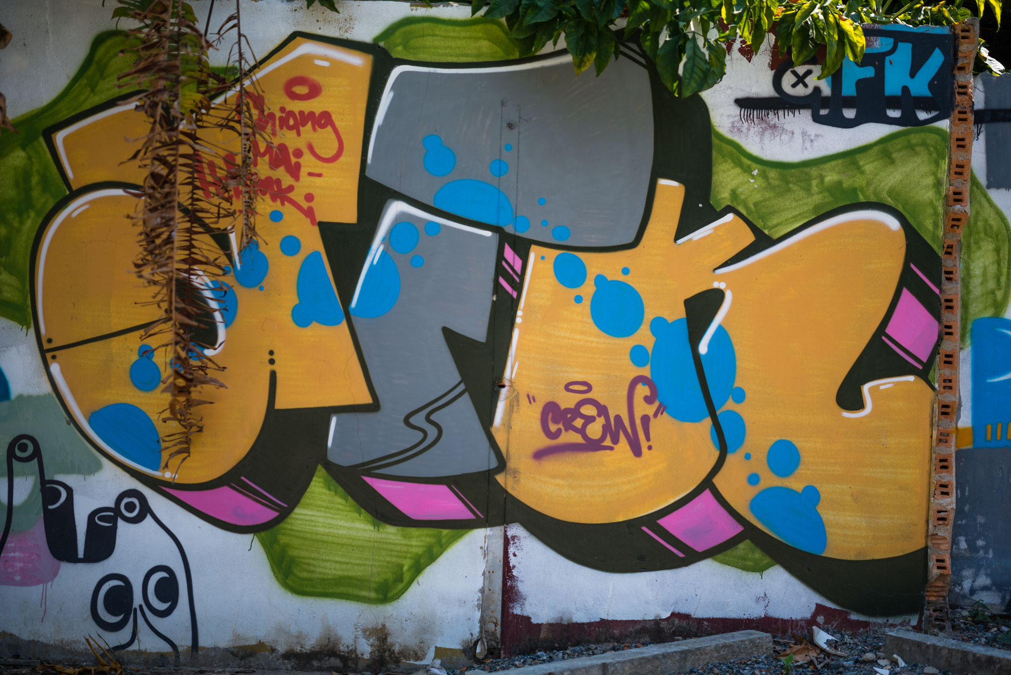 Nikon D800 sample photo. Wildstyle writing photography