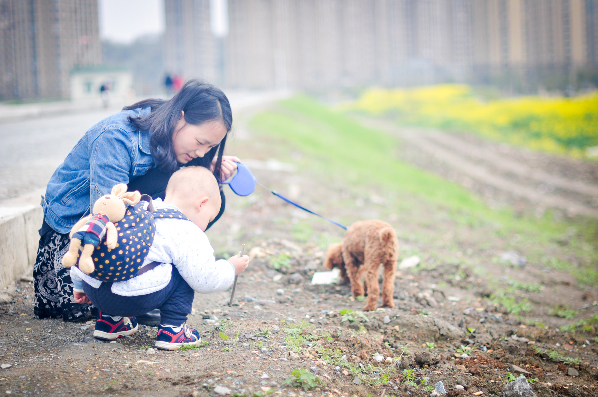 Nikon D90 + Nikon AF-S Nikkor 50mm F1.4G sample photo. Hangzhou spring outing photography