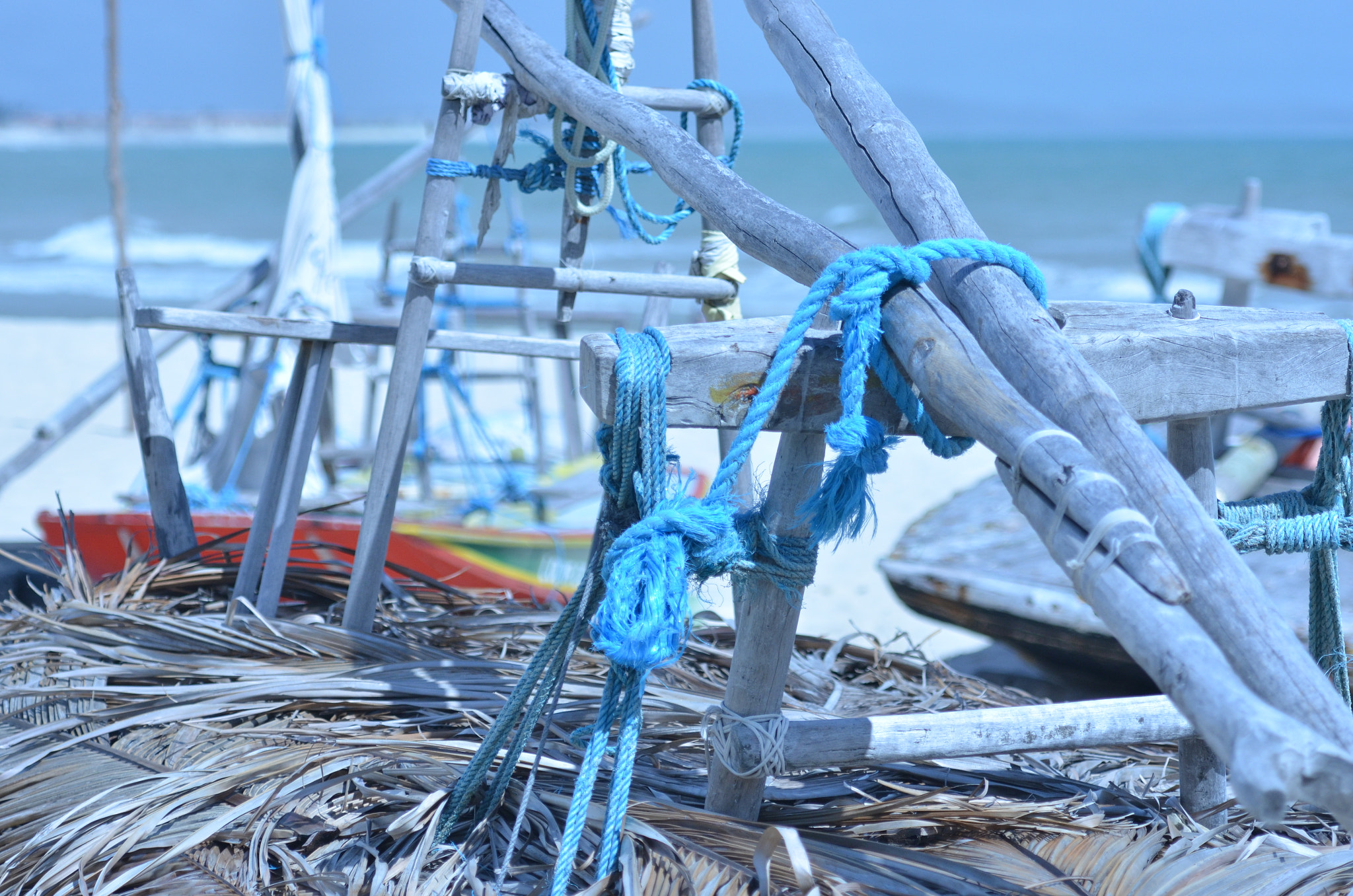 Nikon AF-S Nikkor 70-200mm F2.8G ED VR II sample photo. Fishing boat details... photography