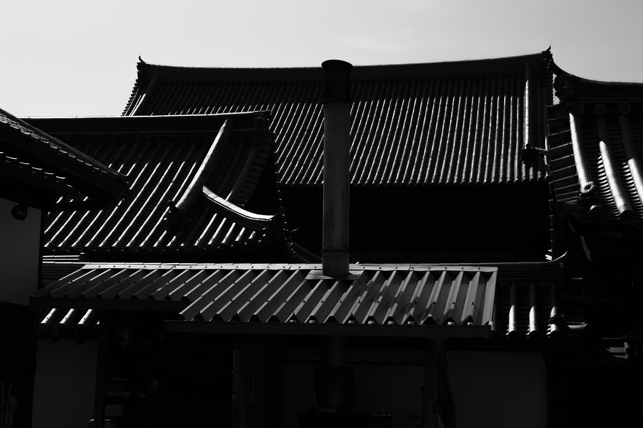 Canon EOS 700D (EOS Rebel T5i / EOS Kiss X7i) sample photo. Entangled rooftops photography