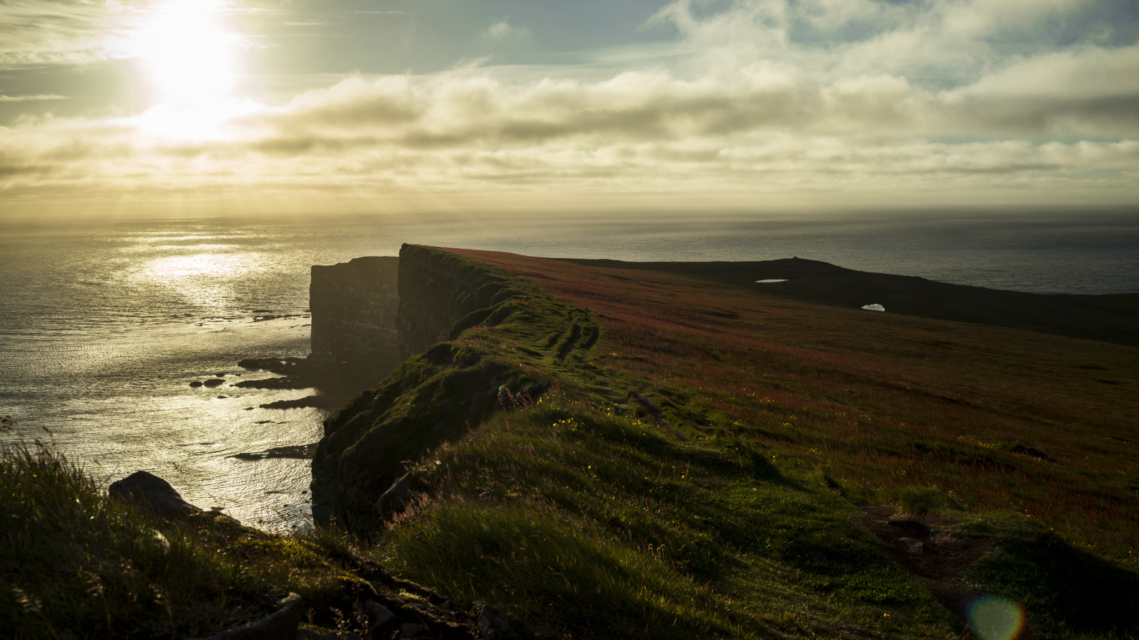Sony Cyber-shot DSC-RX1 sample photo. Midnight sun - west fjords (iceland) photography