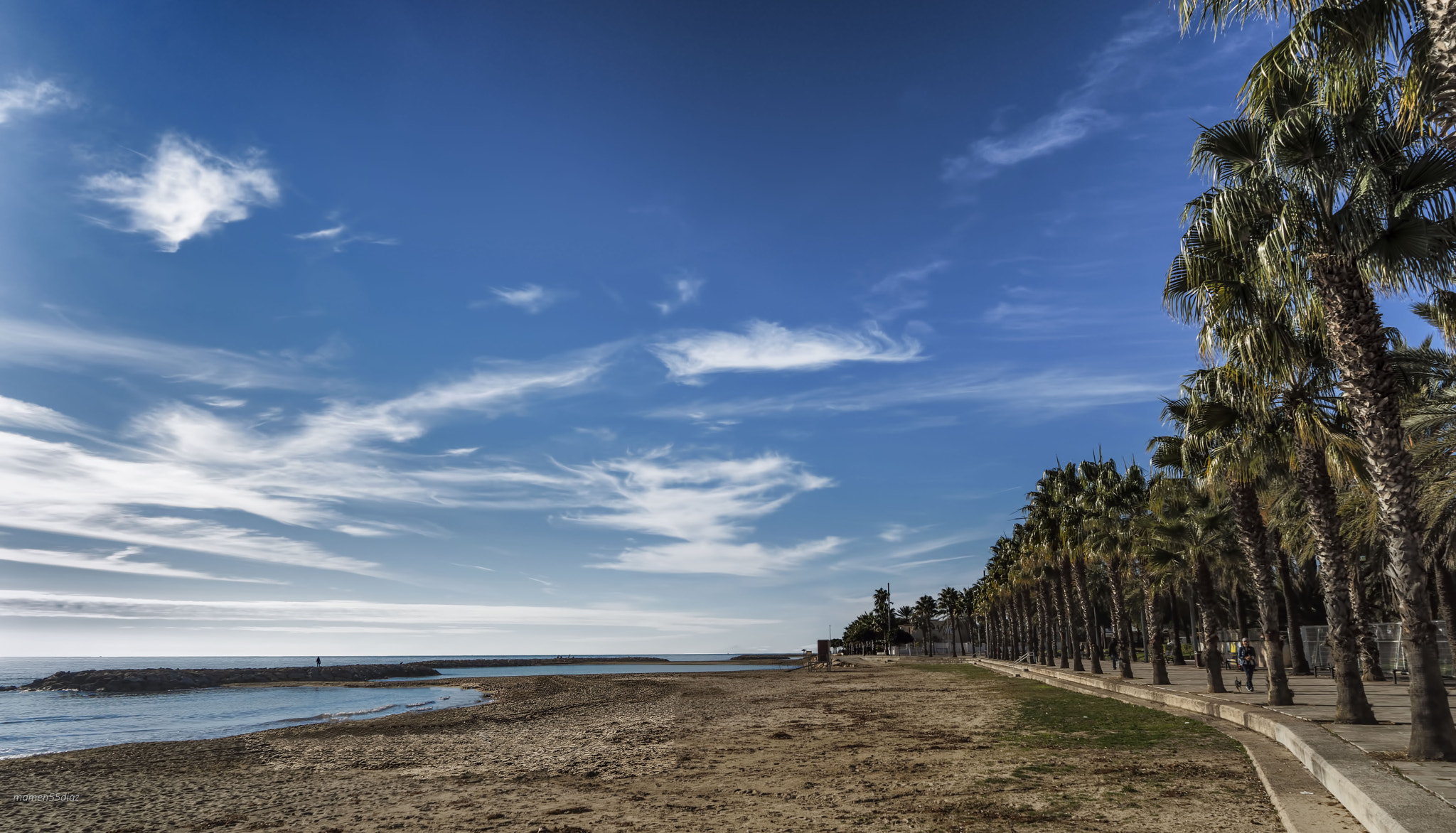 Sony a7R + Sony Vario Tessar T* FE 24-70mm F4 ZA OSS sample photo. Paseo de las palmeras,cambrils photography