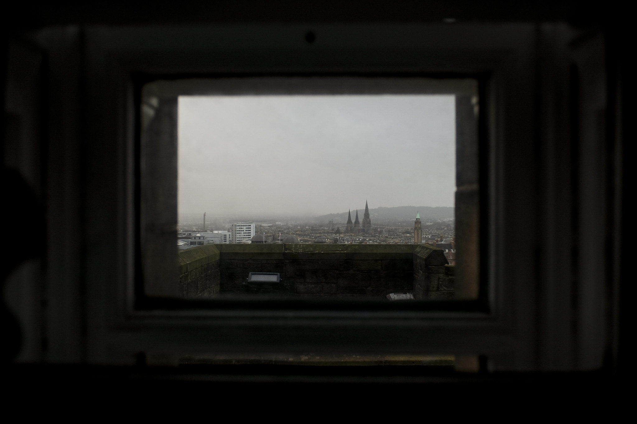Fujifilm X-T1 sample photo. Scotland through a window  photography