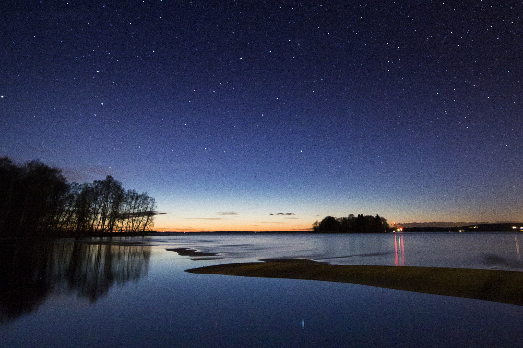 Canon EOS 70D + Sigma 10-20mm F4-5.6 EX DC HSM sample photo. Sunset and stars photography