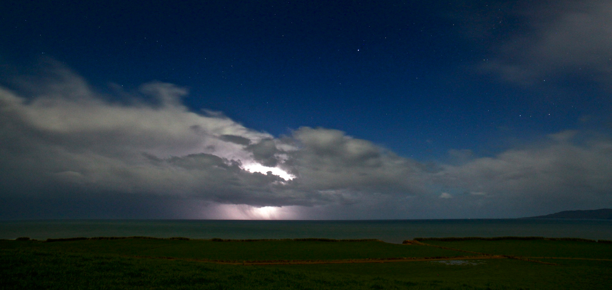 Canon EOS 5D Mark II sample photo. Storm over the bay photography