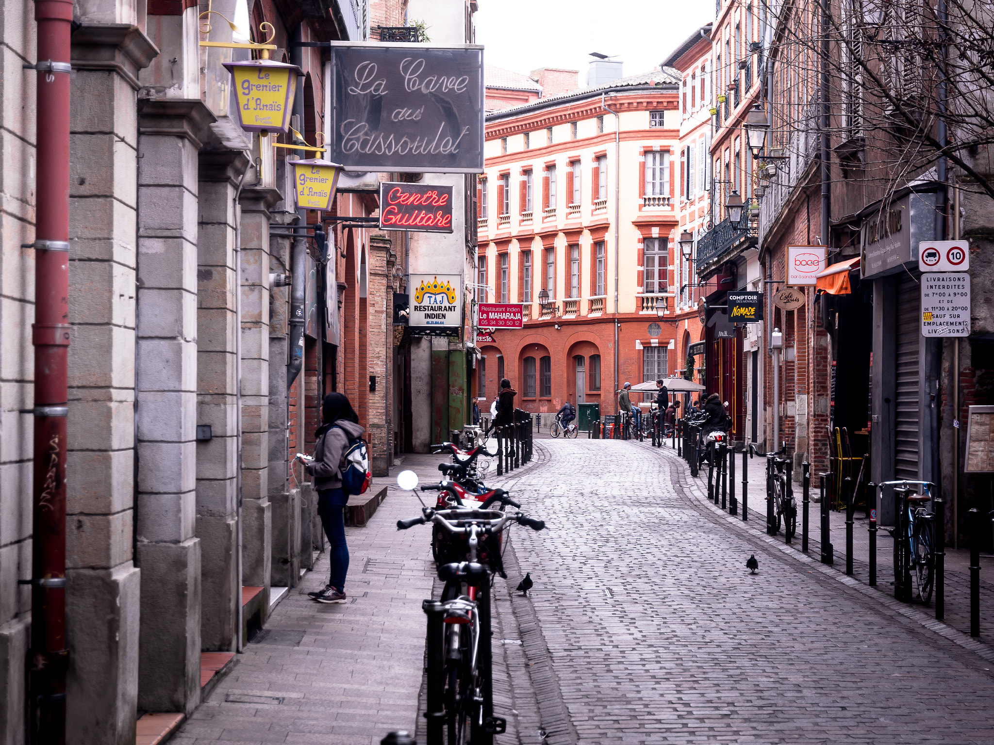 Nikon D7200 sample photo. Pink city on a grey day photography