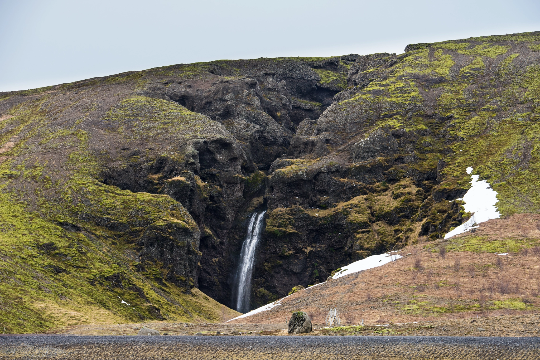 Sony a7 sample photo. Waterfall in iceland photography
