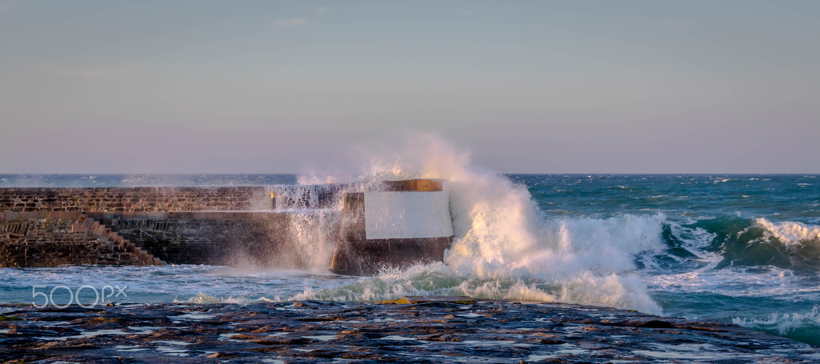 Pentax K-3 II sample photo. Tempete  au becquet de tourlaville photography