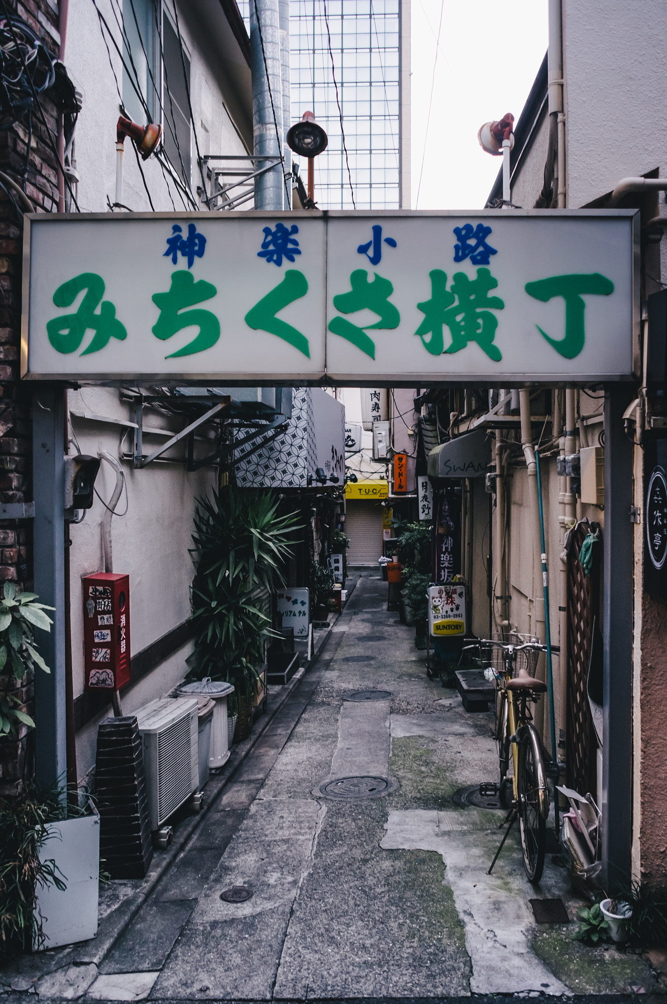 Ricoh GXR A12 sample photo. 神楽小路みちくさ横丁 michikusa-yokochou, tokyo photography