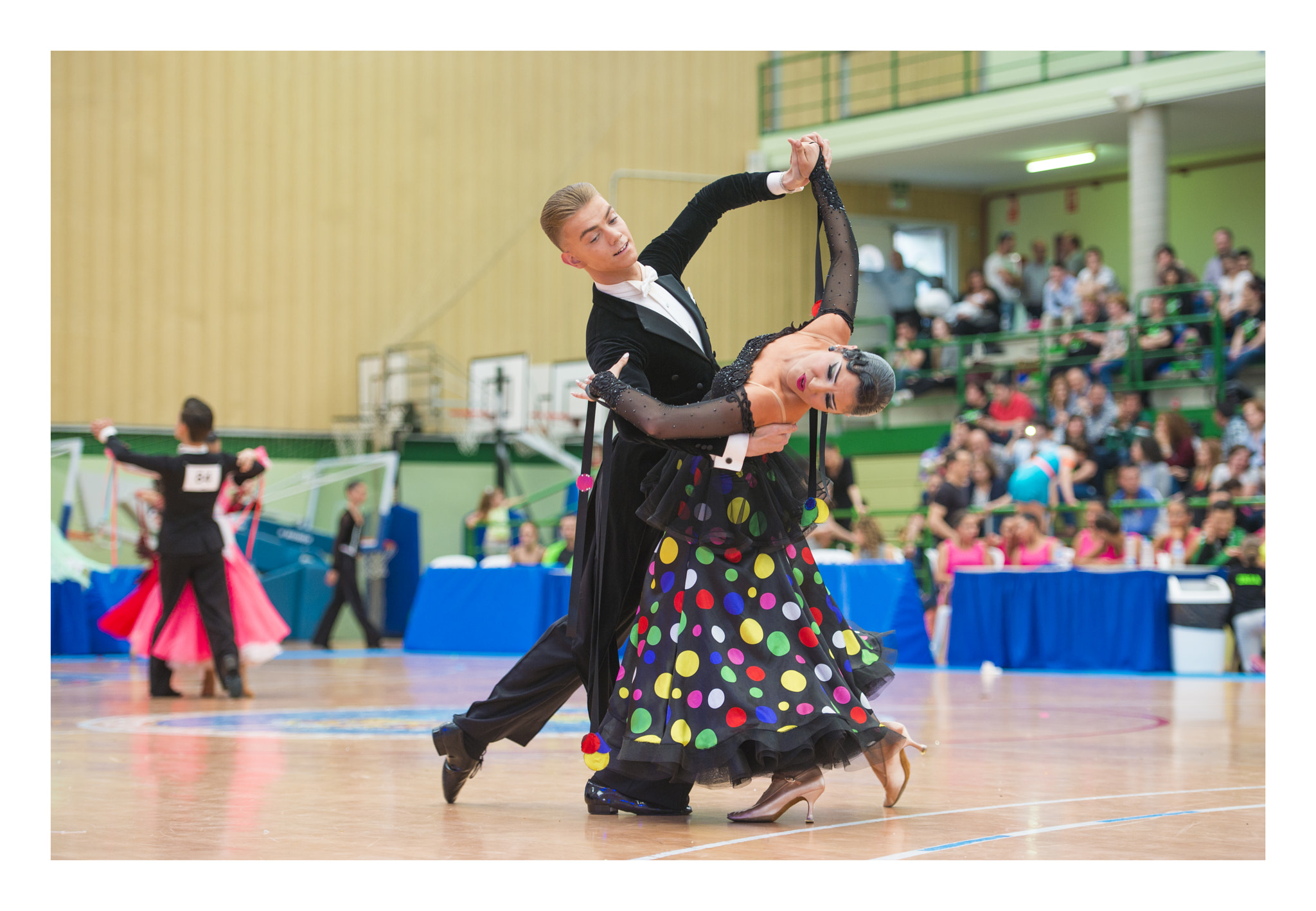 Nikon AF-S Nikkor 70-200mm F2.8G ED VR II sample photo. Baile deportivo photography