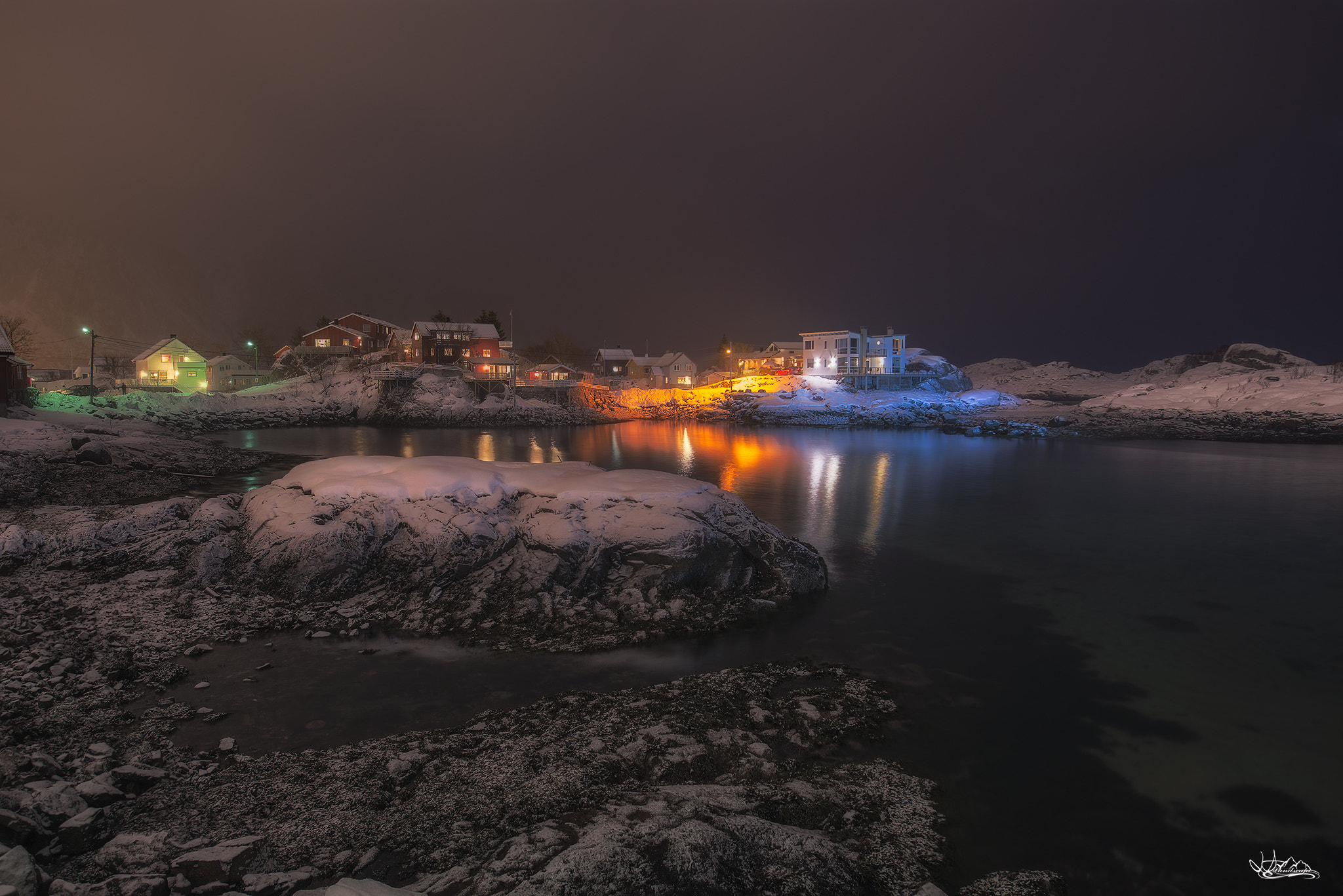 Nikon AF-S Nikkor 14-24mm F2.8G ED sample photo. Svolvaer photography