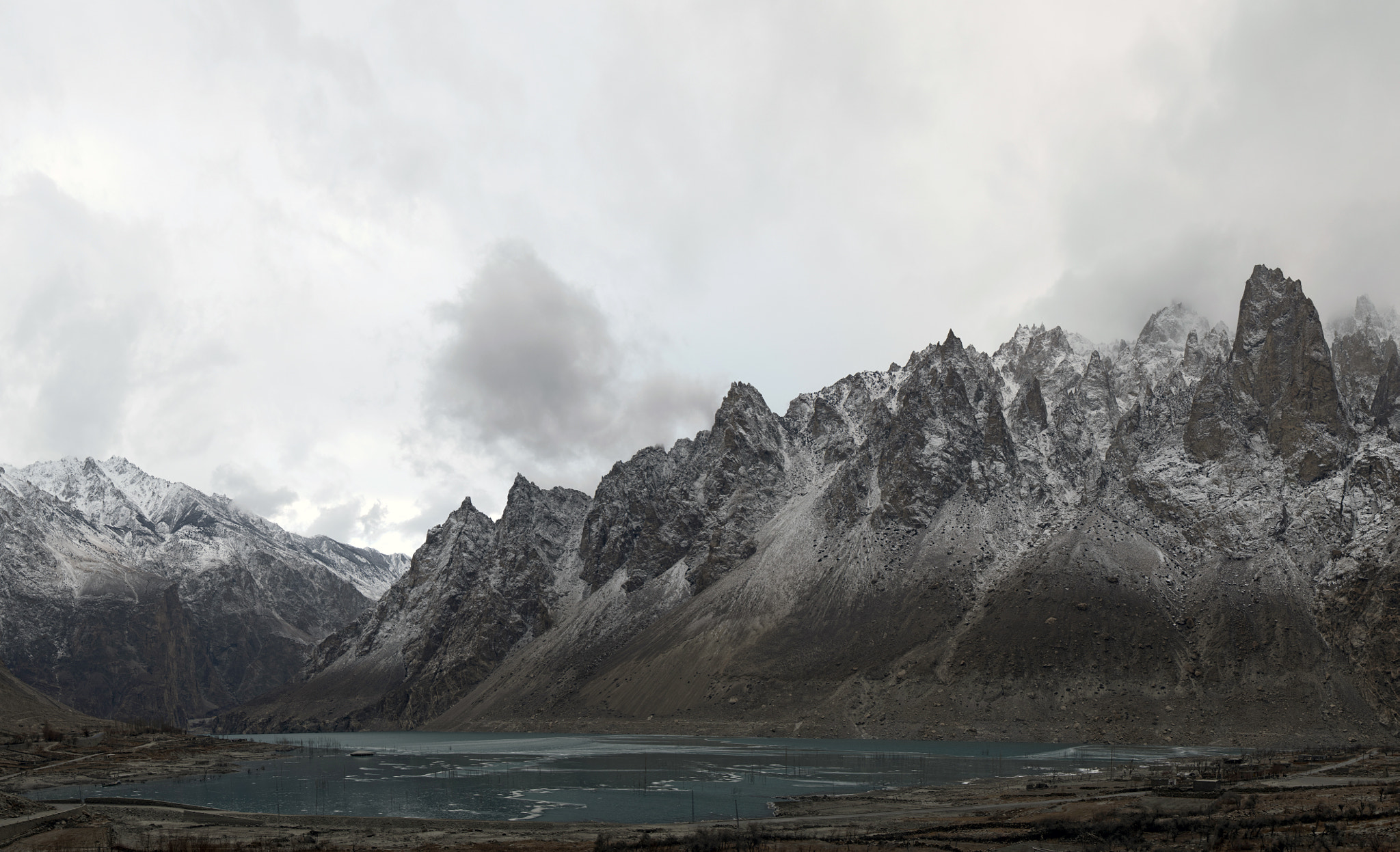 Nikon D750 sample photo. Attabad lake photography