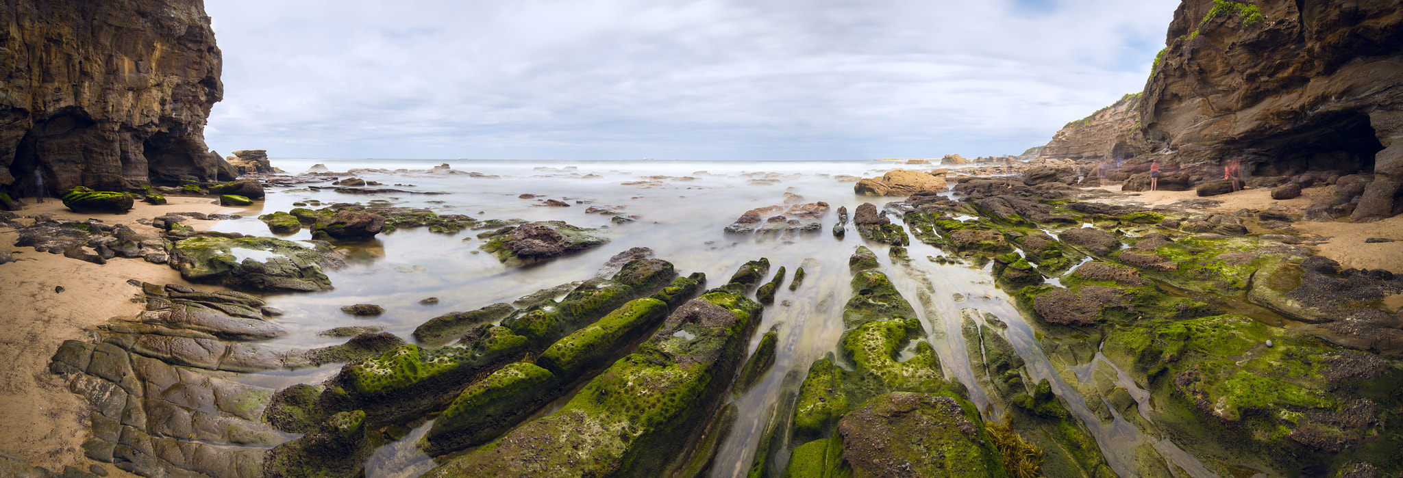 Canon EOS 6D sample photo. Caves beach panorama photography