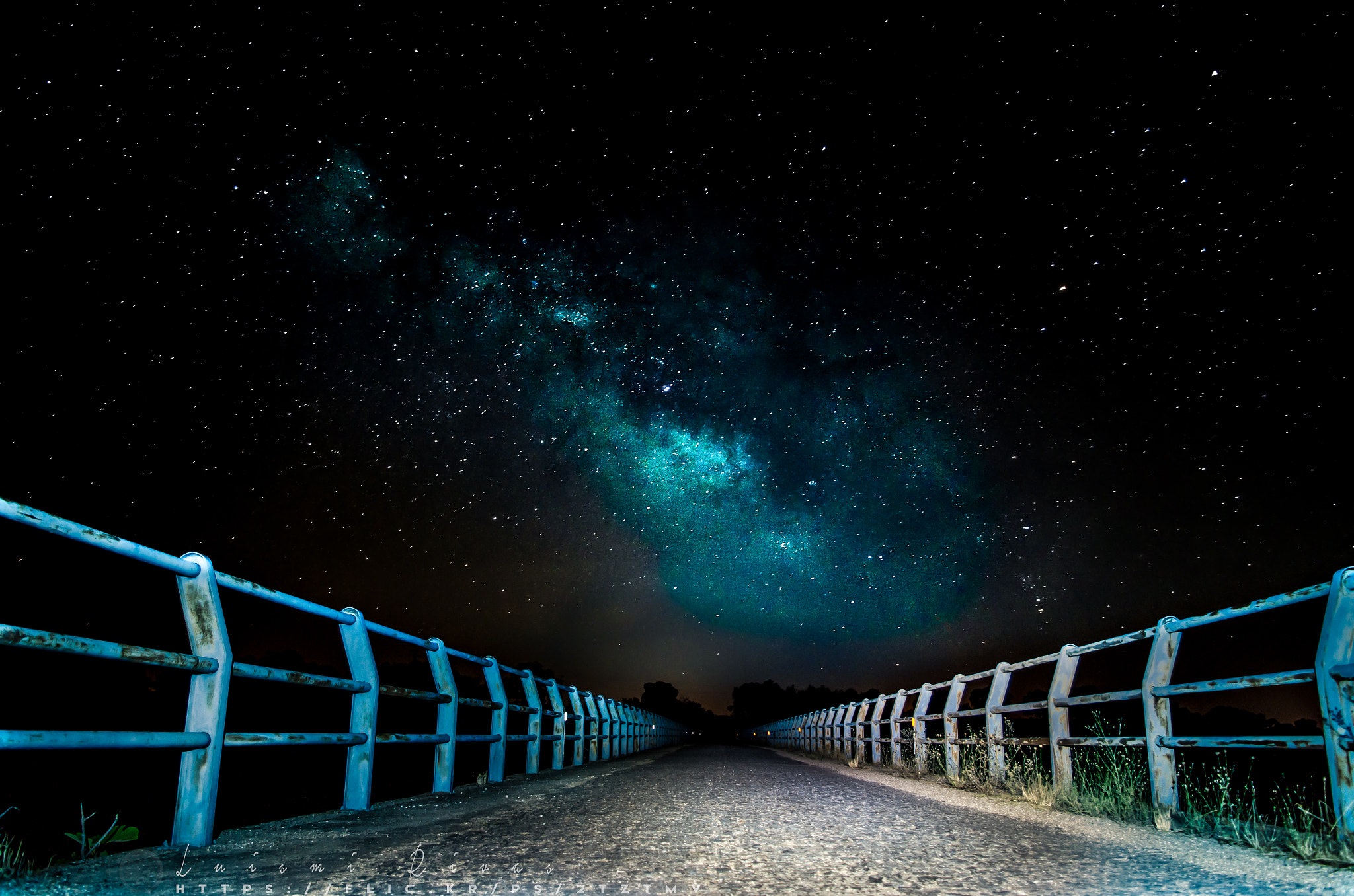 Pentax K-50 sample photo. Puente a las estrellas photography