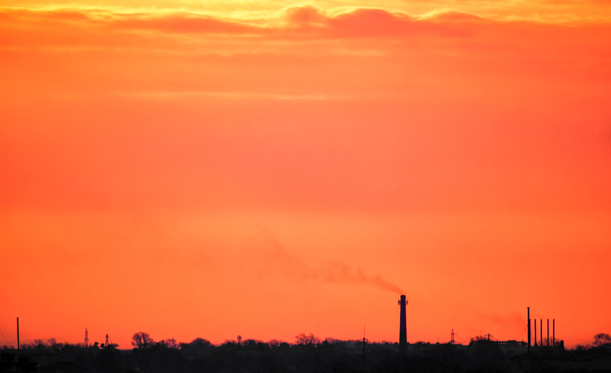 Canon EOS 60D sample photo. Morning over town photography