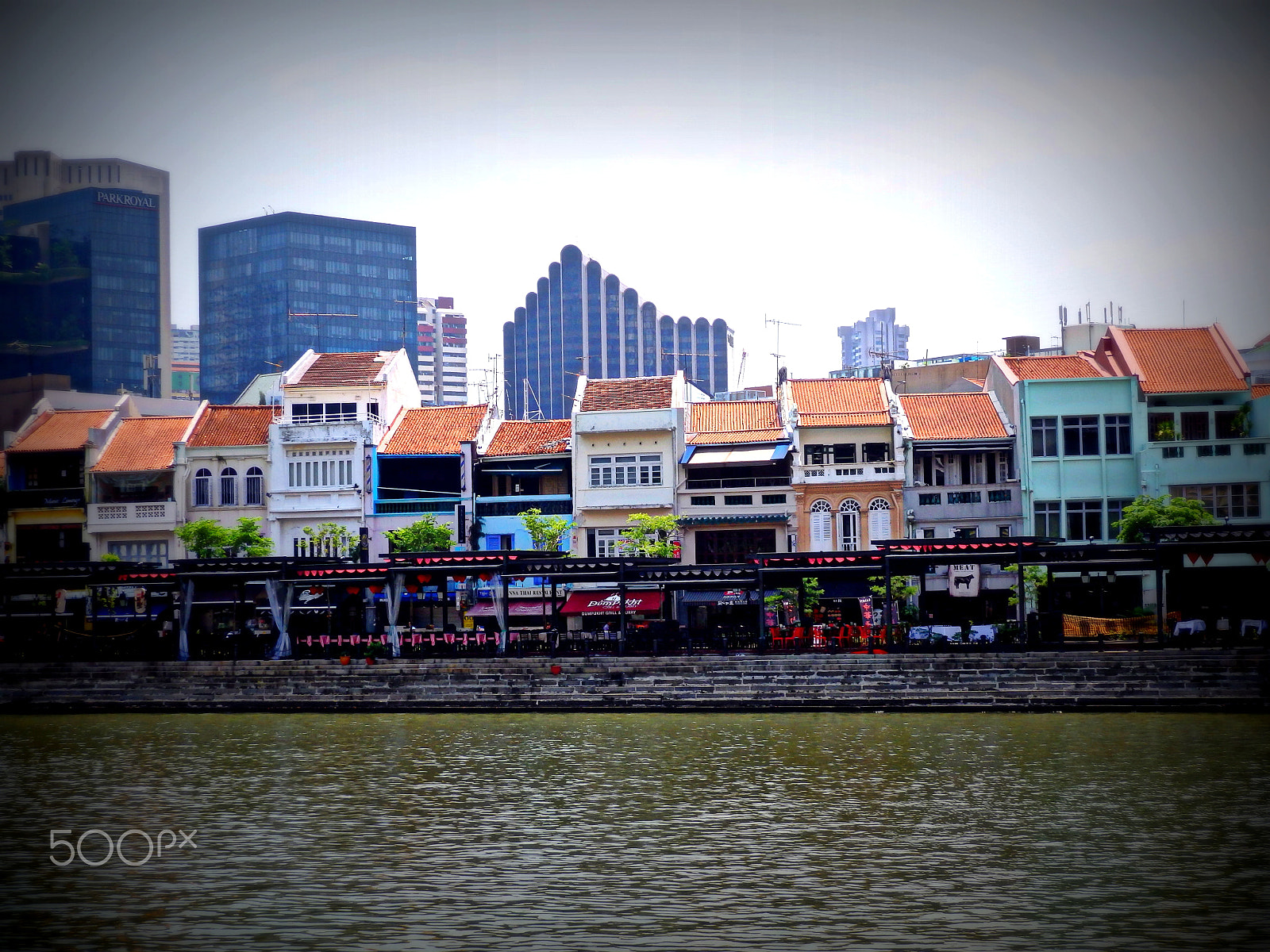 Olympus SZ-16,DZ-105 sample photo. Singapore waterfront photography