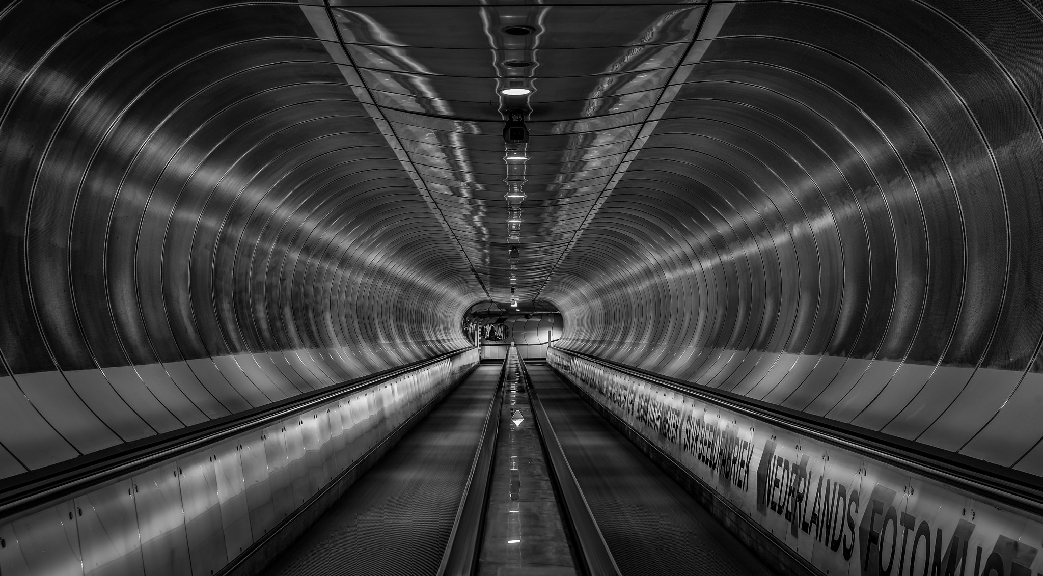 Sigma 24-70mm F2.8 EX DG HSM sample photo. At the end of the tunnel photography