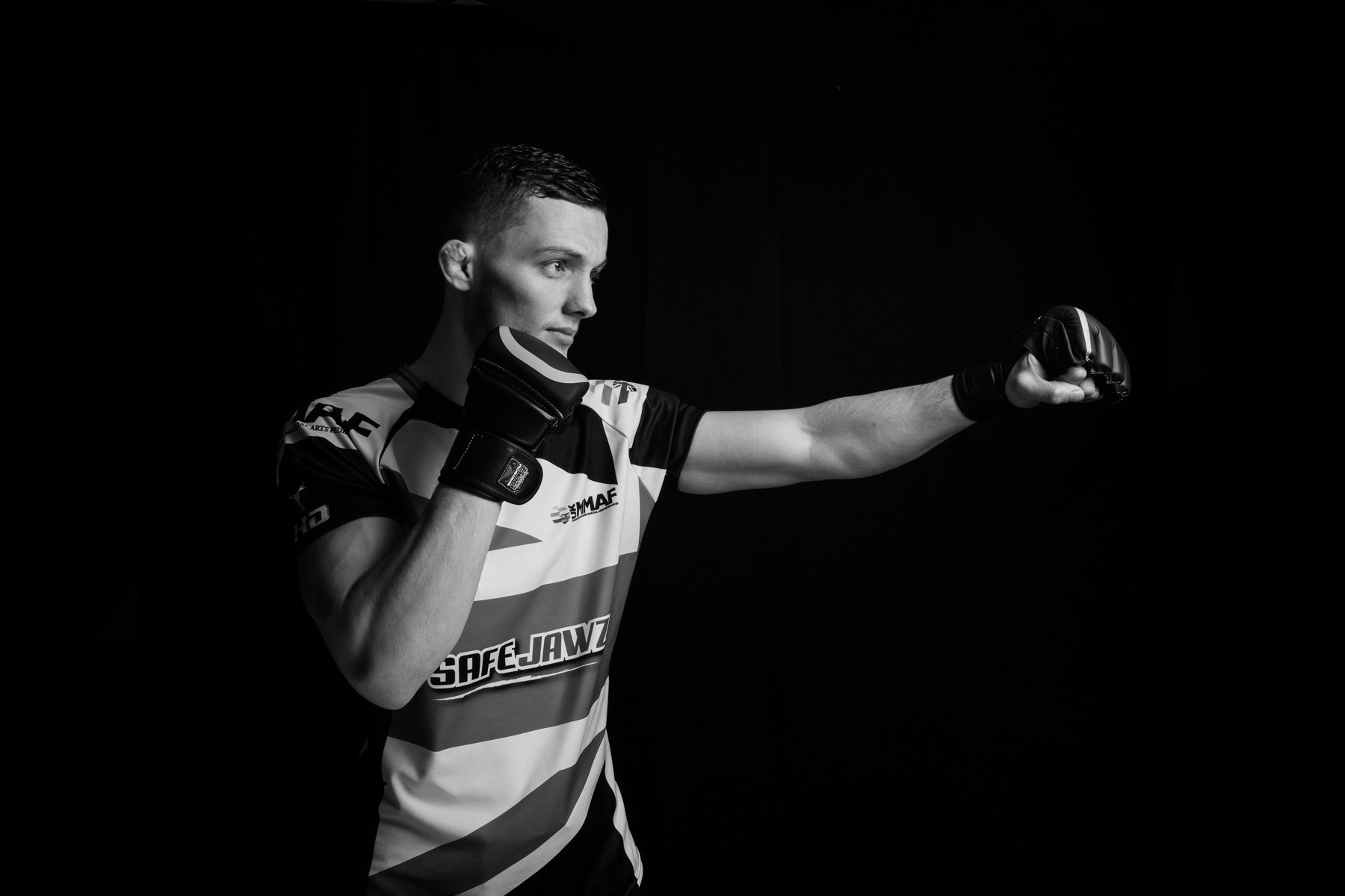 Sony a6000 + Sigma 19mm F2.8 EX DN sample photo. British mma fighter photography