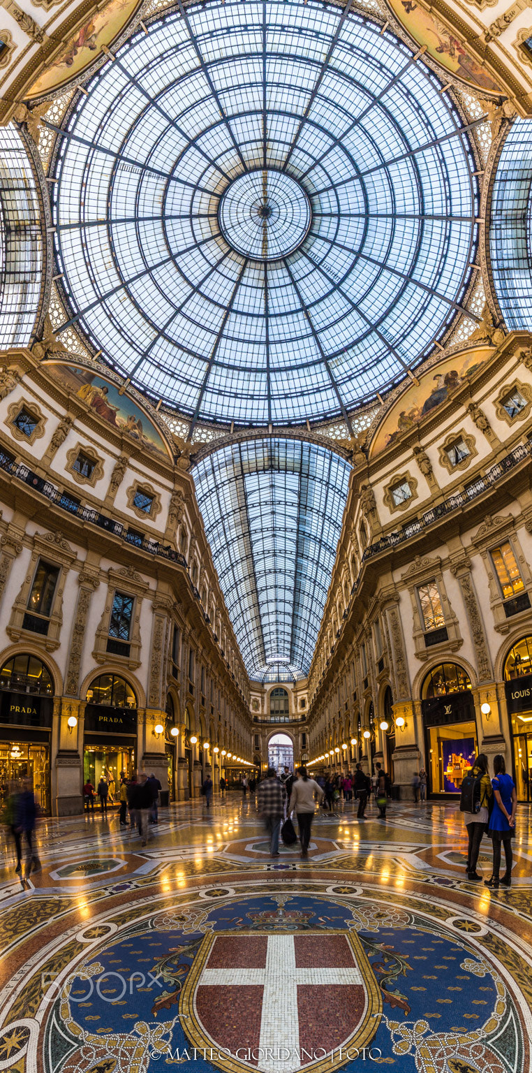 Canon EOS 1200D (EOS Rebel T5 / EOS Kiss X70 / EOS Hi) sample photo. Galleria vittorio emanuele ii photography