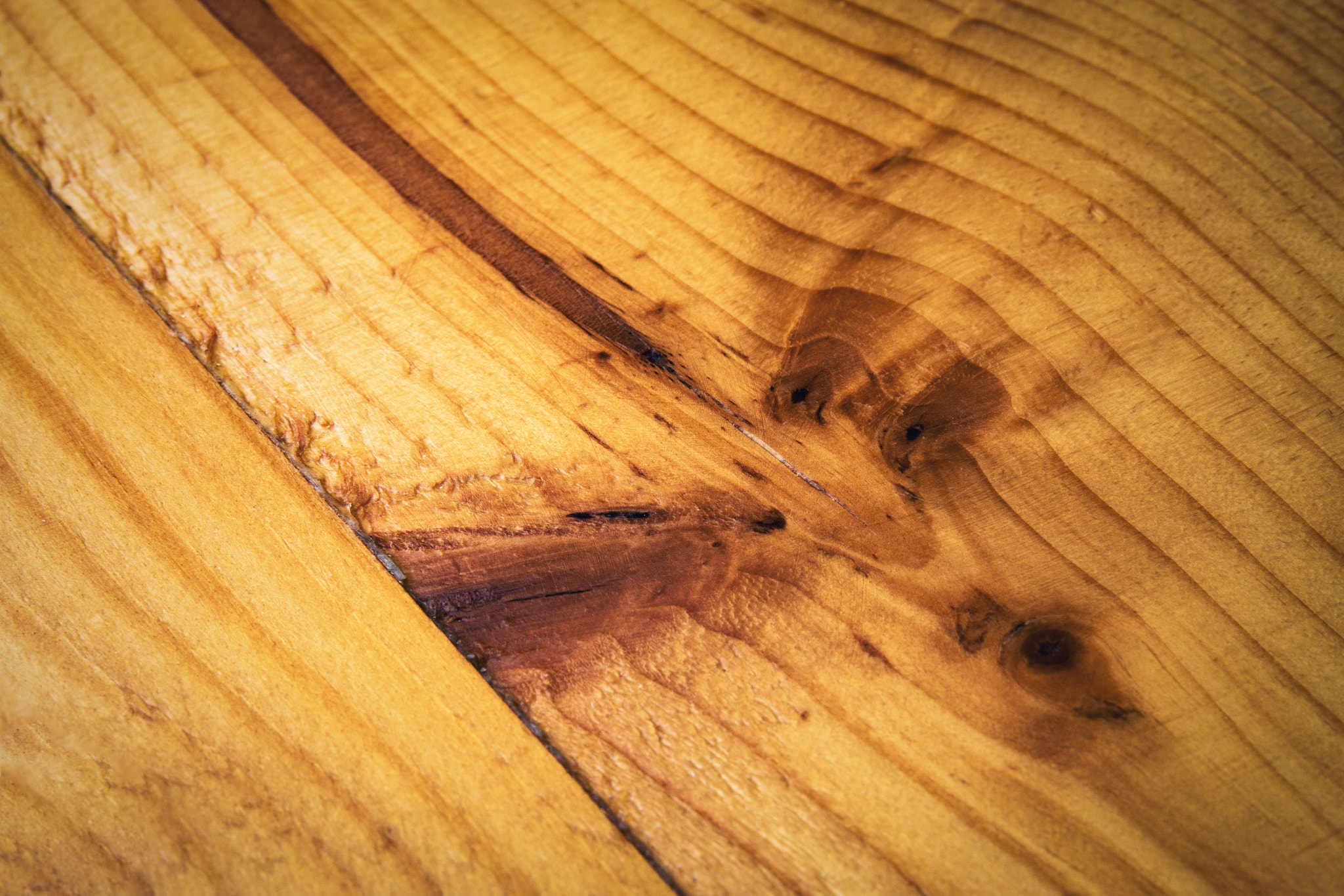 detail of spruce wood floor