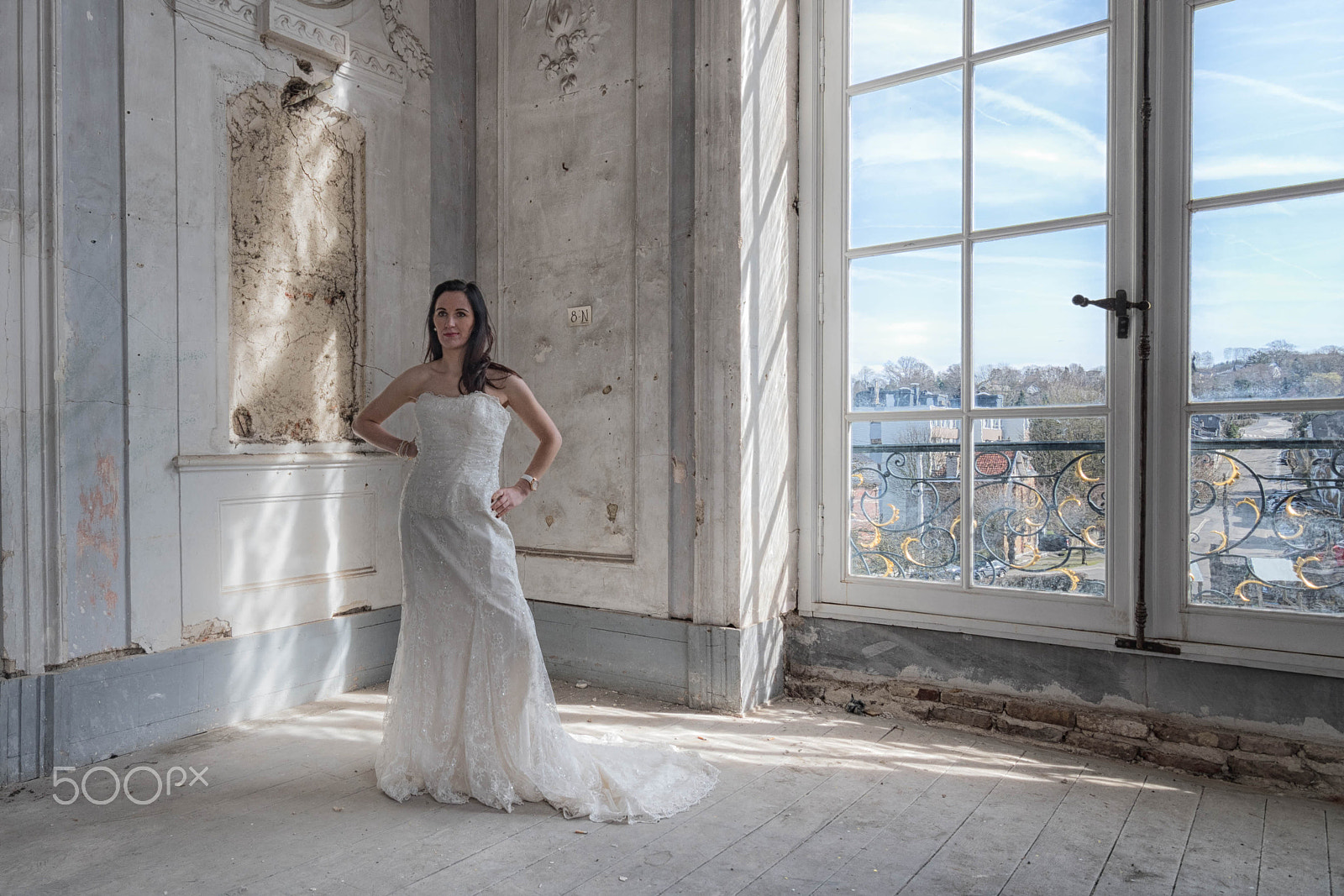 Nikon D500 sample photo. Weddingdress photography