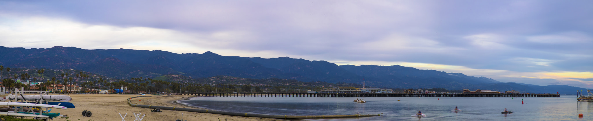 Canon EF 24-70mm F2.8L II USM sample photo. Santa barbara pier photography