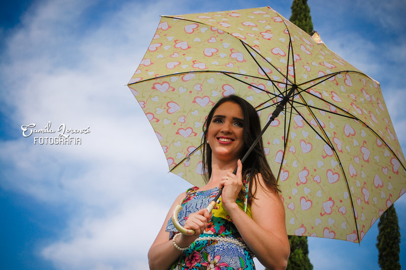 Nikon D40 sample photo. The umbrella lady photography