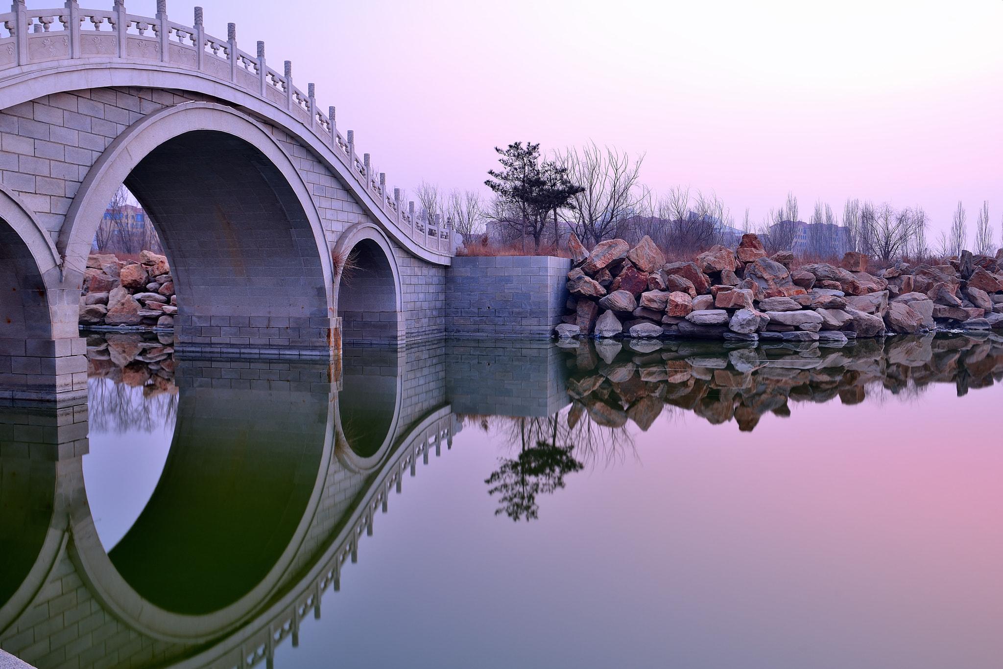 Nikon D800E sample photo. Typical chinese bridge photography