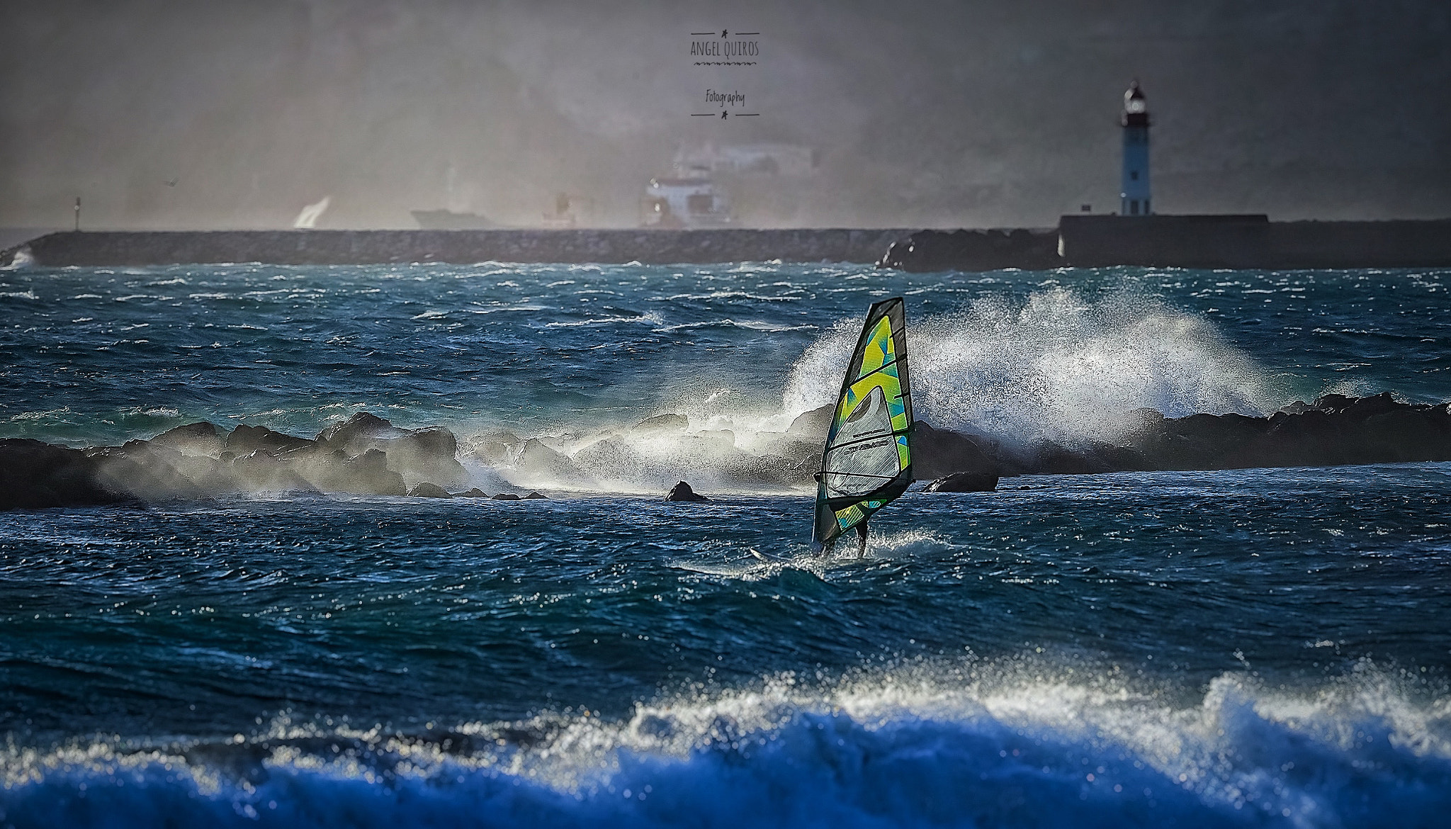 Olympus OM-D E-M5 II sample photo. Windsurf photography