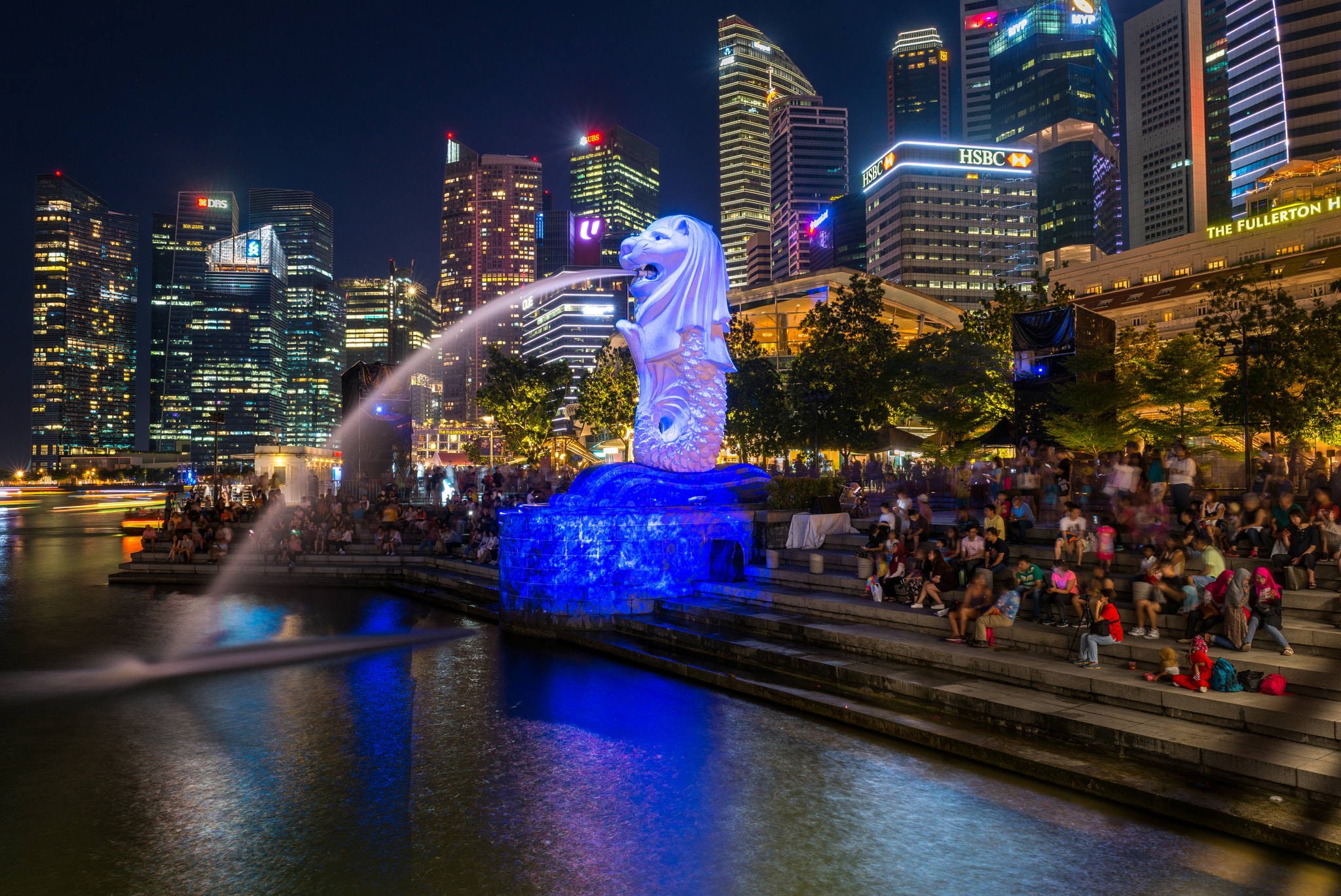 Nikon AF-S Nikkor 24-70mm F2.8G ED sample photo. Ilight marina bay 2017 photography