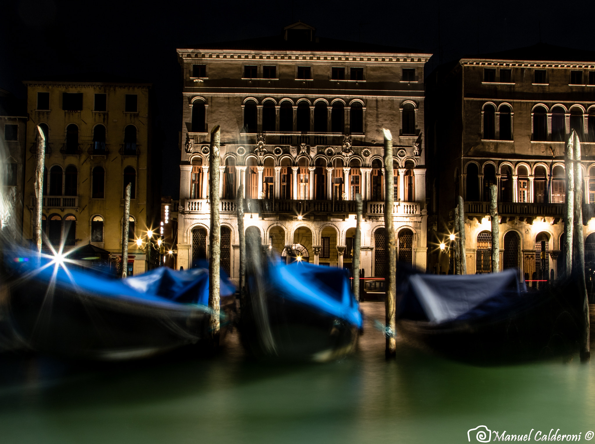 Canon EF 24-105mm F4L IS USM sample photo. Venice by night photography