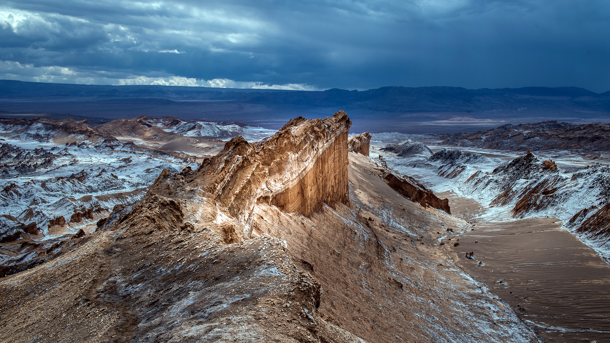 Nikon D4 + Nikon AF-S Nikkor 35mm F1.8G ED sample photo. Desert storm photography