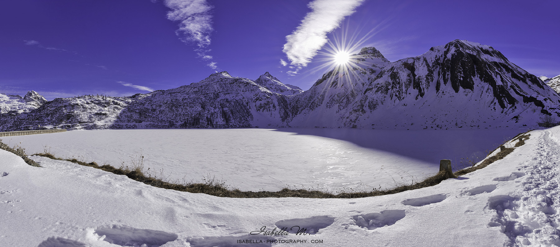 Nikon D800 sample photo. Icy lake photography