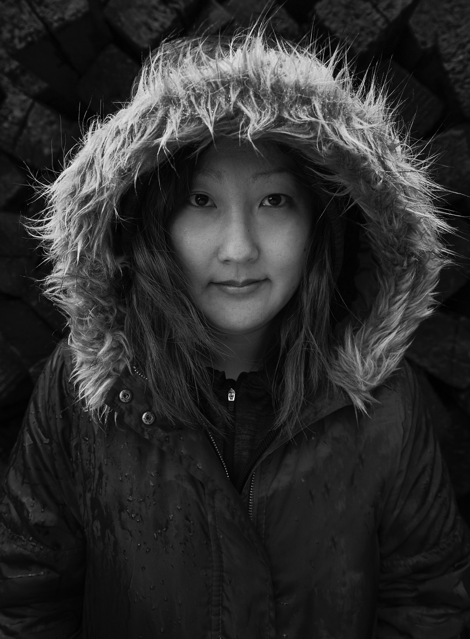 Nikon AF-S Nikkor 24-70mm F2.8G ED sample photo. Rainy day portrait photography