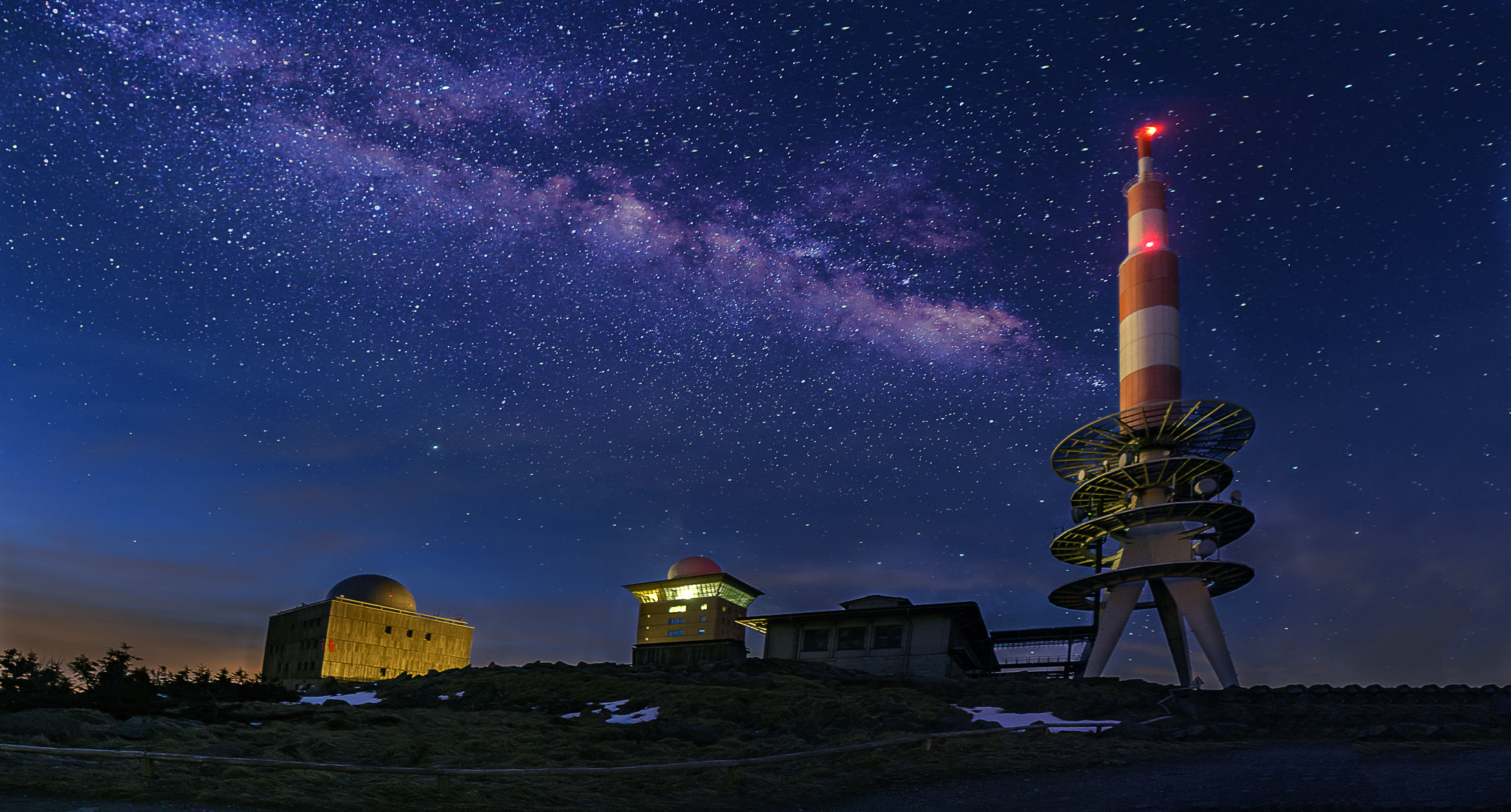 Sony a7 II + Samyang AF 14mm F2.8 FE sample photo. Milchstraße über dem brocken photography