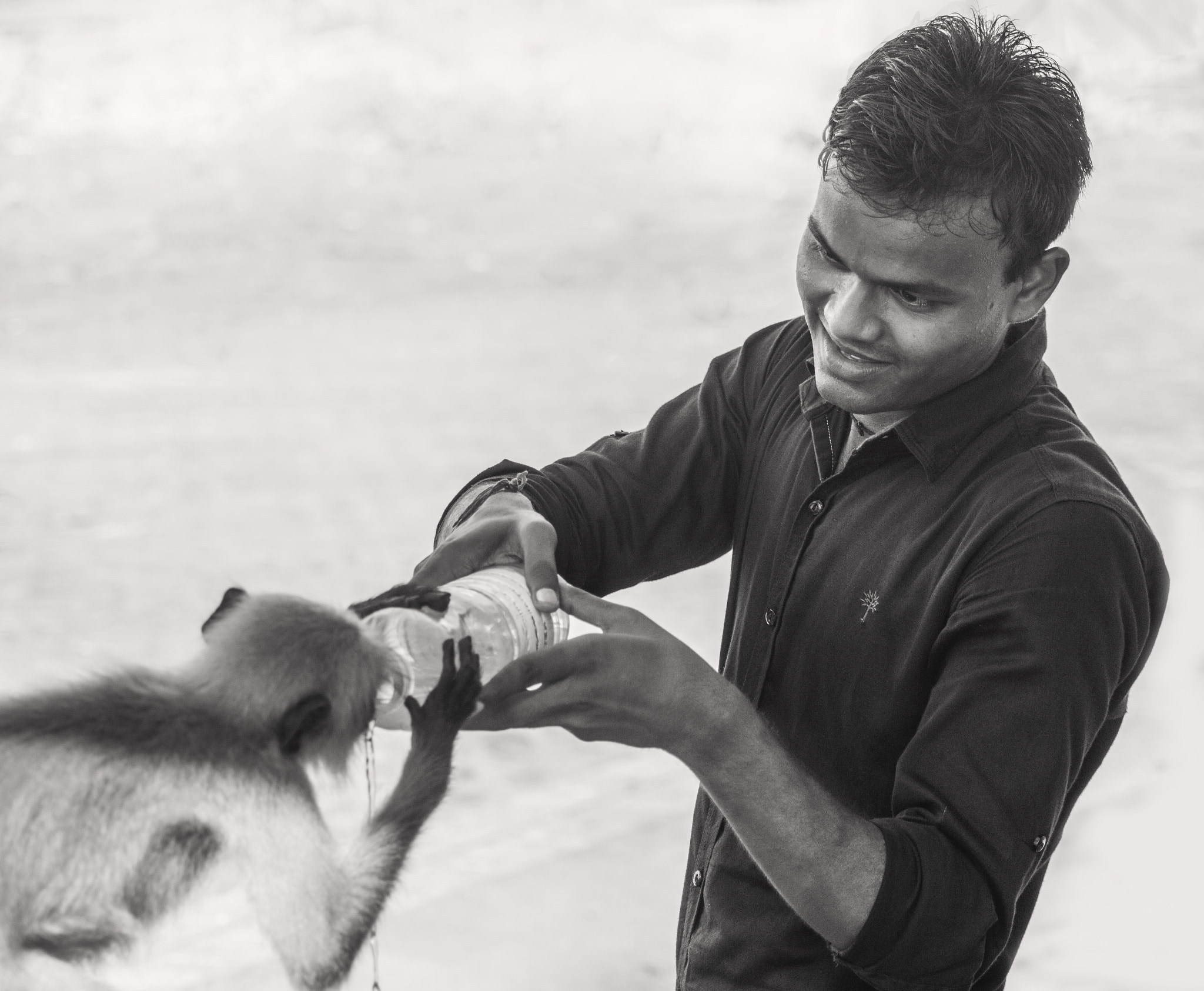 Nikon D3200 sample photo. Humanity still exist photography