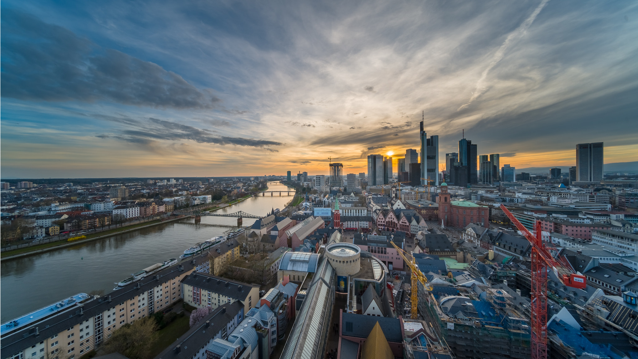 Leica SL (Typ 601) sample photo. Frankfurt skyline 3 photography
