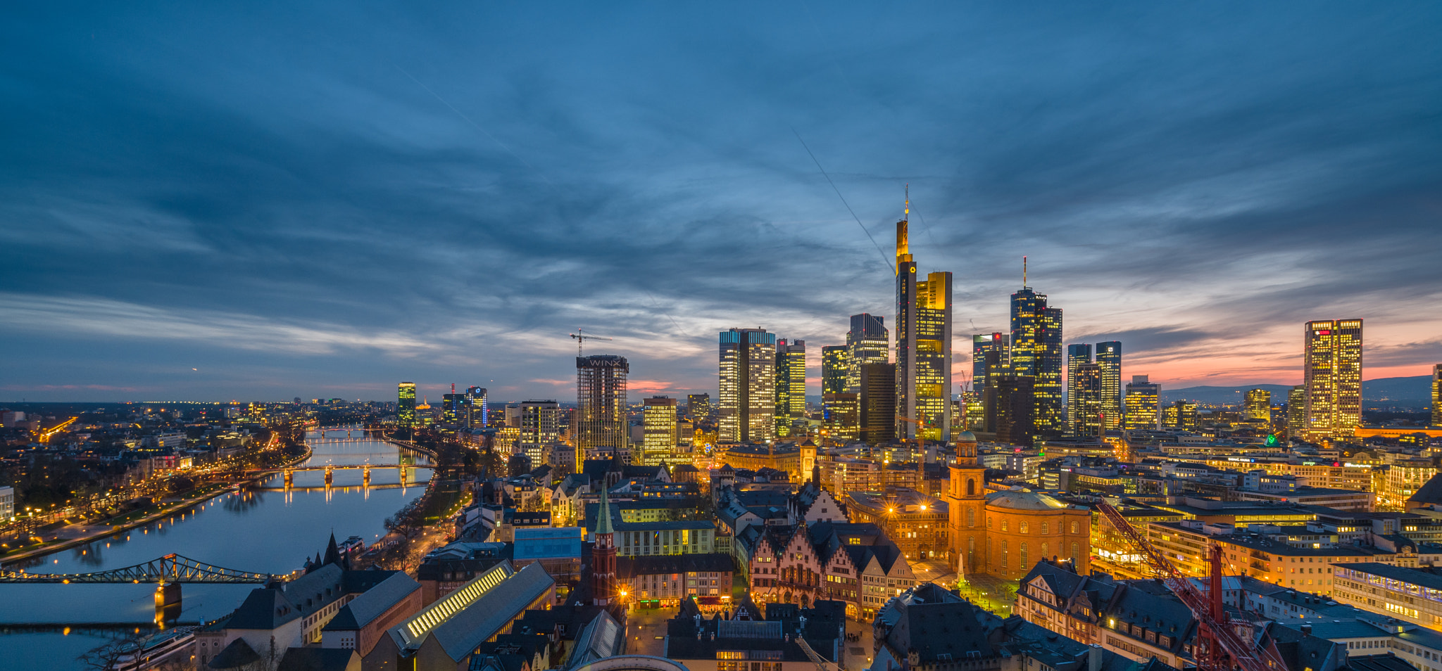 Leica SL (Typ 601) sample photo. Frankfurt skyline 4 photography