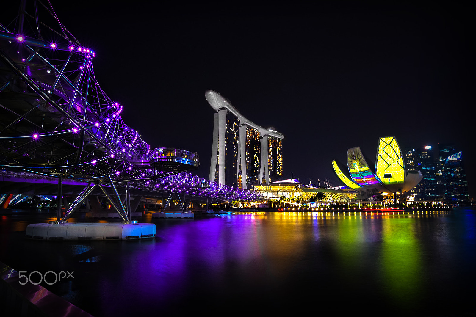 Nikon D7200 sample photo. Marina bay photography