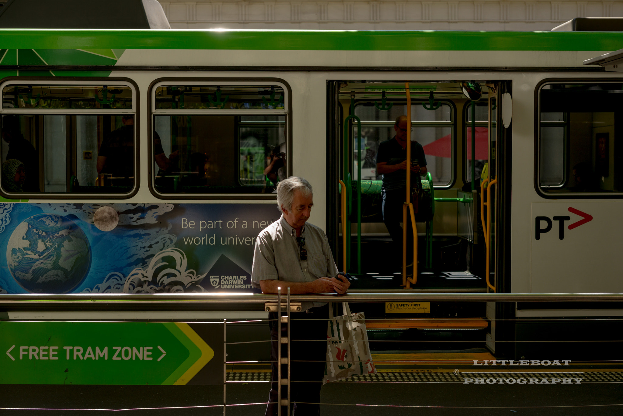 Leica Summilux-M 50mm F1.4 ASPH sample photo. Tram stop photography