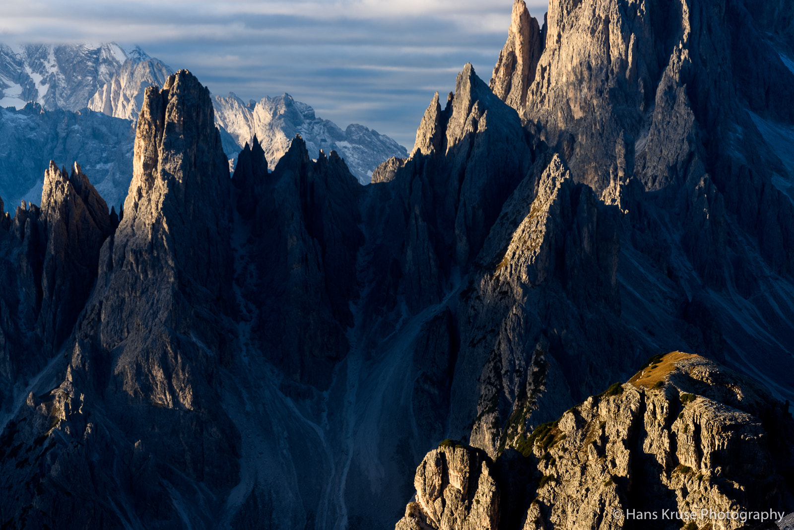 Nikon AF-S Nikkor 70-200mm F4G ED VR sample photo. Morning light on the cadini peaks photography